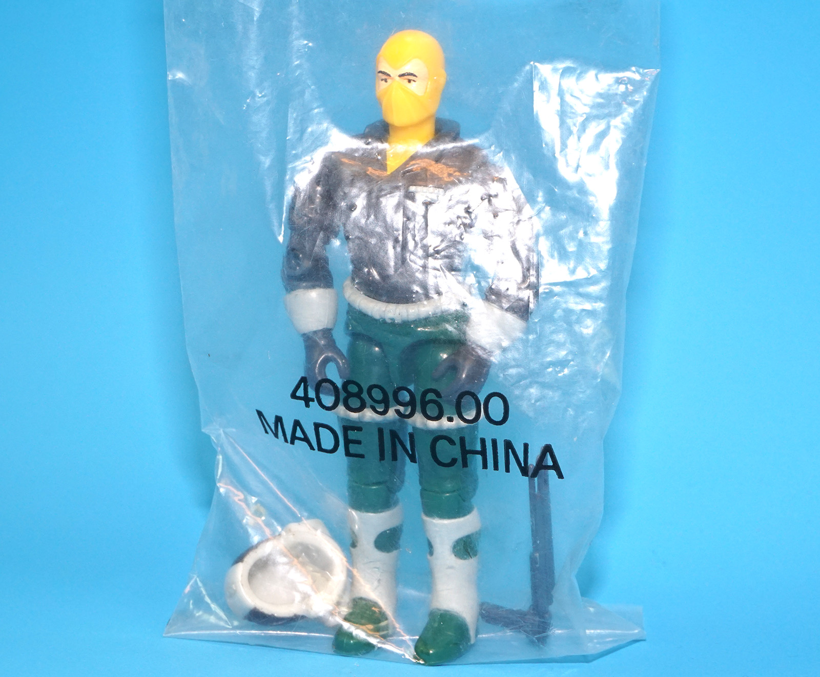 1990 GI JOE DECIMATOR v1 HAMMERHEAD DRIVER MIB SEALED BAG BAGGIE HASBRO - Image 2