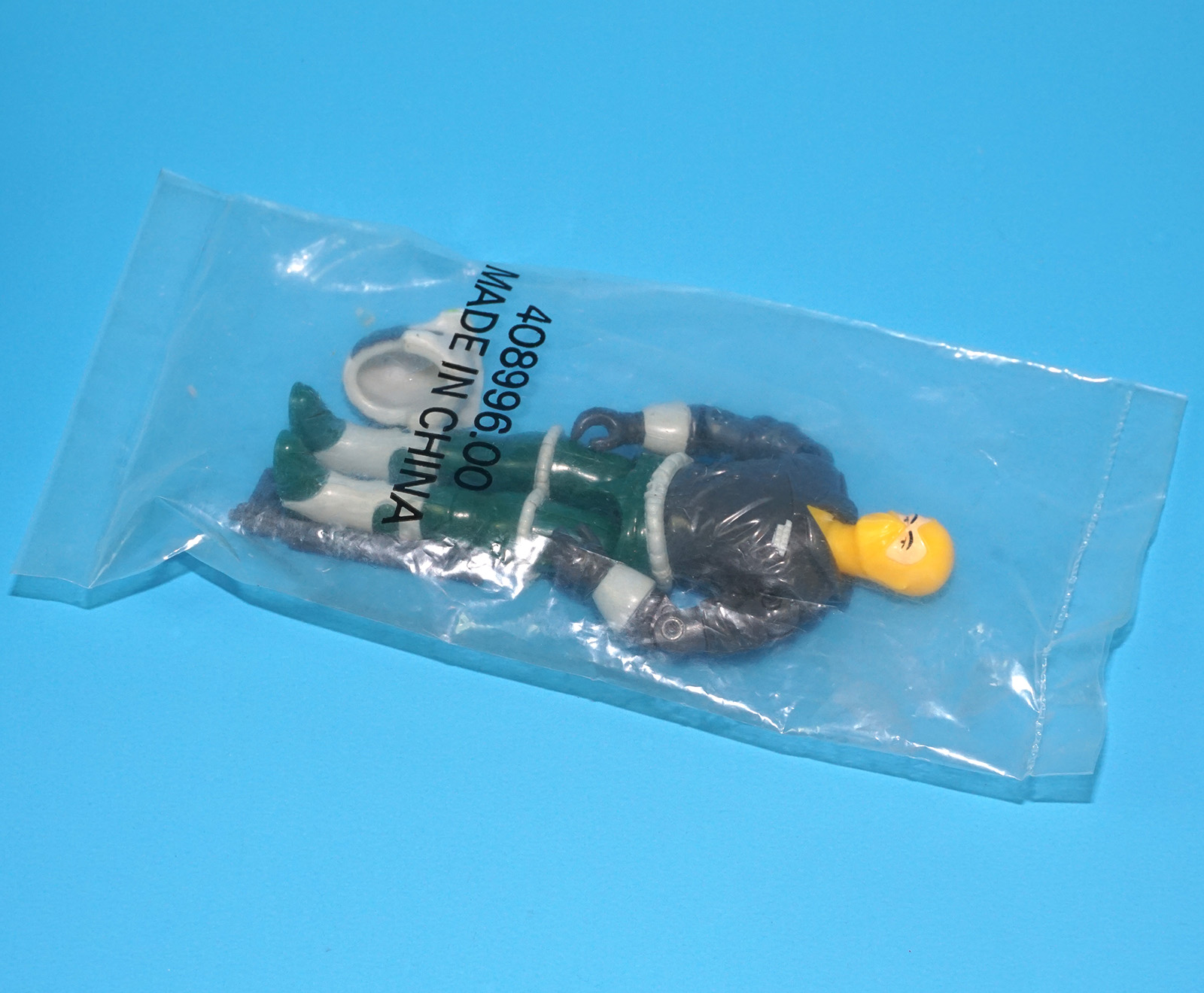 1990 GI JOE DECIMATOR v1 HAMMERHEAD DRIVER MIB SEALED BAG BAGGIE HASBRO - Image 4