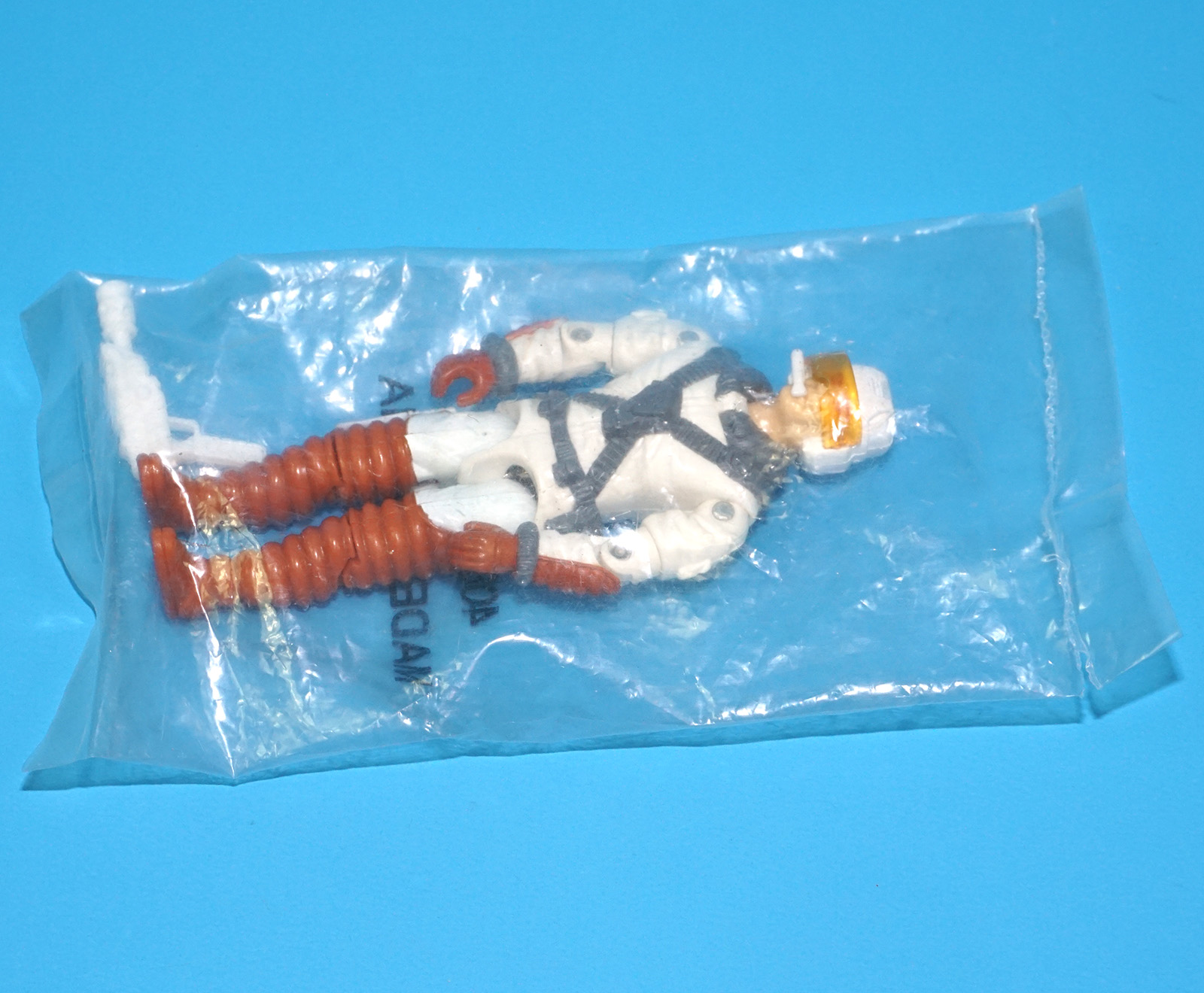 1990 GI JOE COLD FRONT v1 AVALANCHE DRIVER MIB SEALED BAG BAGGIE HASBRO - Image 3