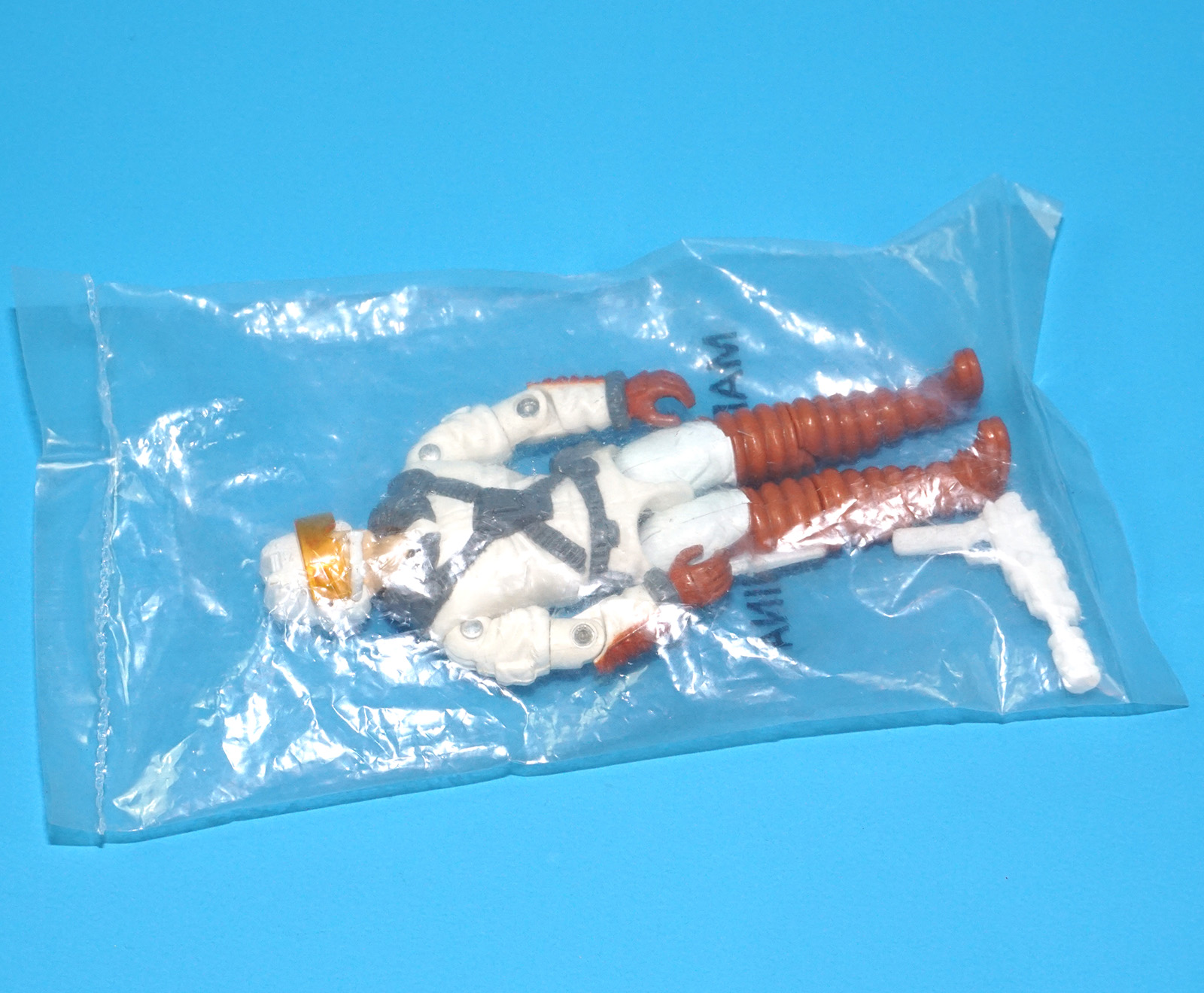 1990 GI JOE COLD FRONT v1 AVALANCHE DRIVER MIB SEALED BAG BAGGIE HASBRO - Image 4