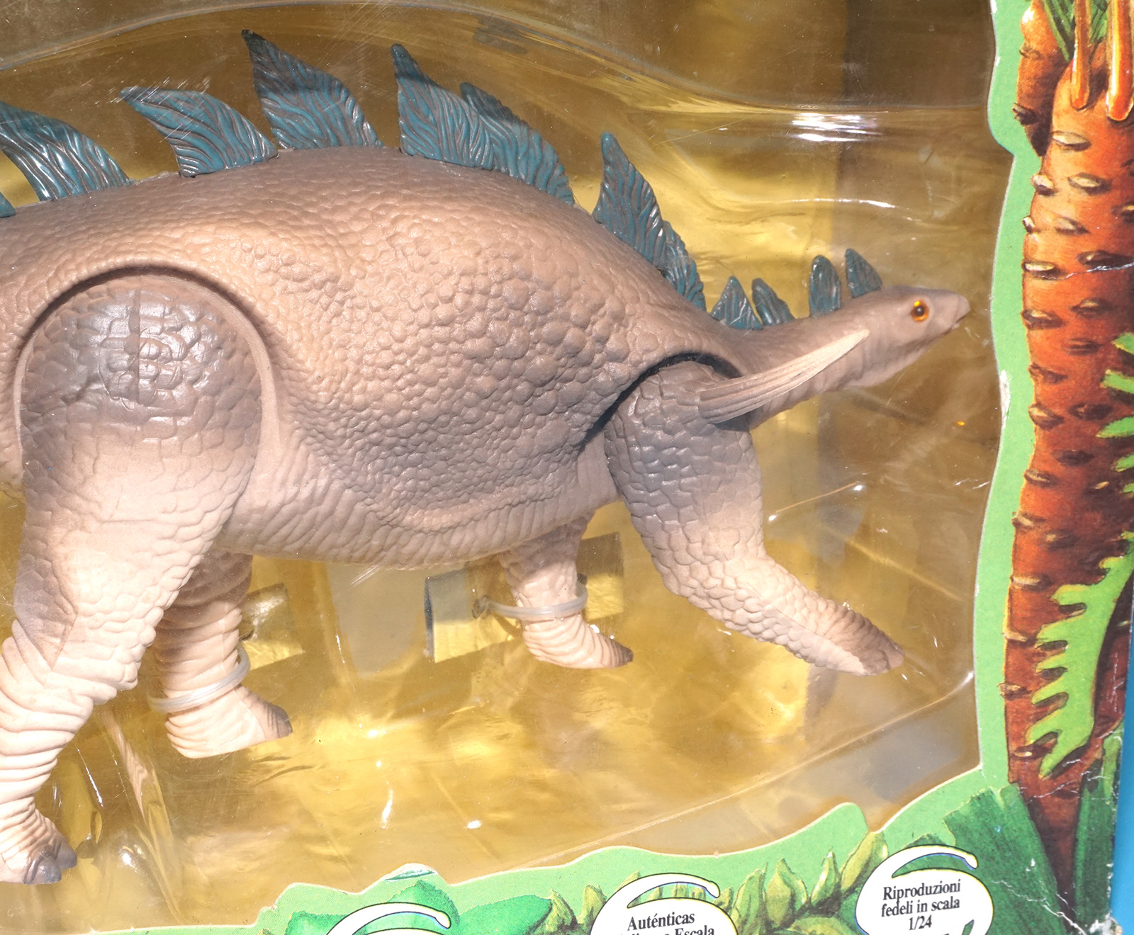 DINO RIDERS DINOSAUR COLLECTION KENTROSAURUS MIB MISB SEALED EURO BOX 1993 TYCO NATURAL HISTORY MUSEUM - Image 12