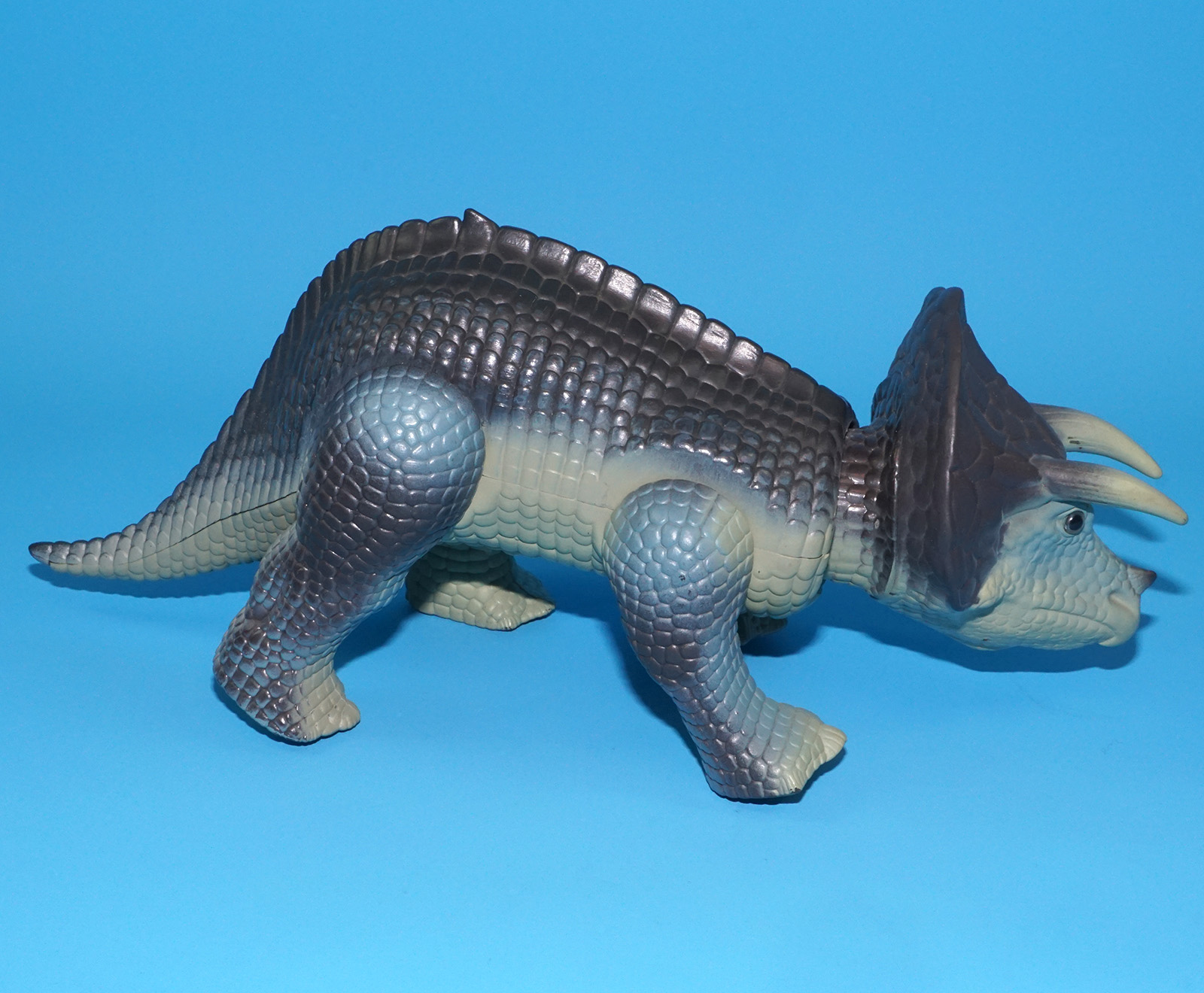DINO RIDERS TRICERATOPS HAMMERHEAD & SIDEWINDER 100% COMPLETE 1988 TYCO WORKS! - Image 8