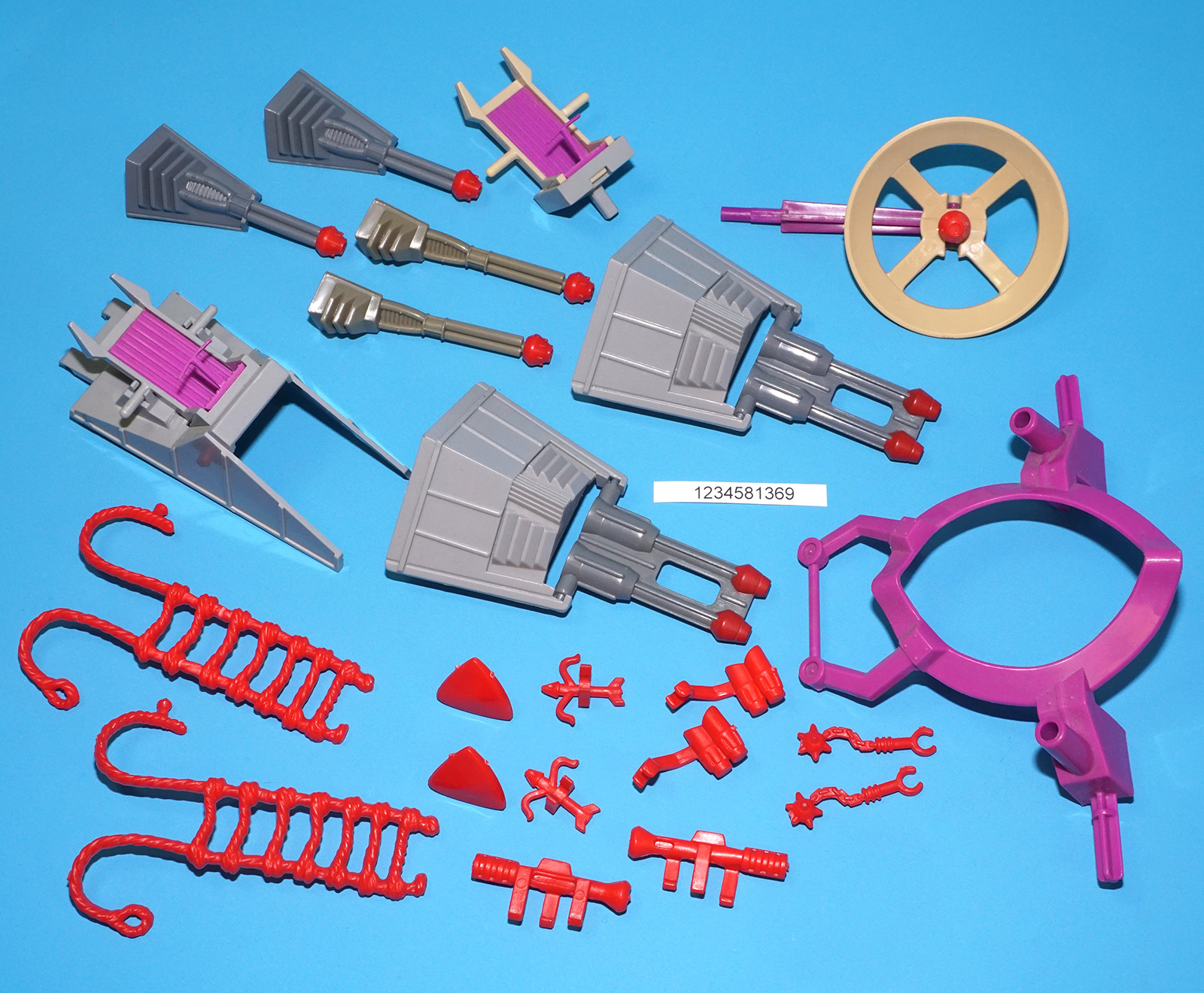 DINO RIDERS TRICERATOPS HAMMERHEAD & SIDEWINDER 100% COMPLETE 1988 TYCO WORKS! - Image 14
