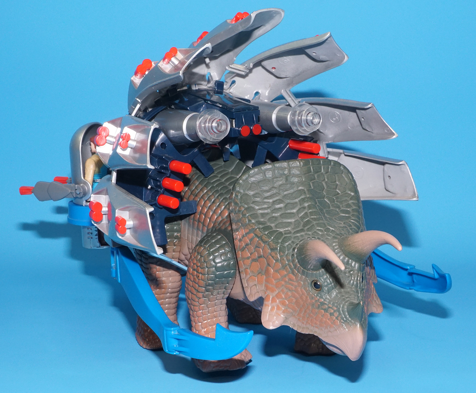 DINO RIDERS TOROSAURUS, GUNNUR & MAGNUS 100% COMPLETE 1988 TYCO WORKS! - Image 4
