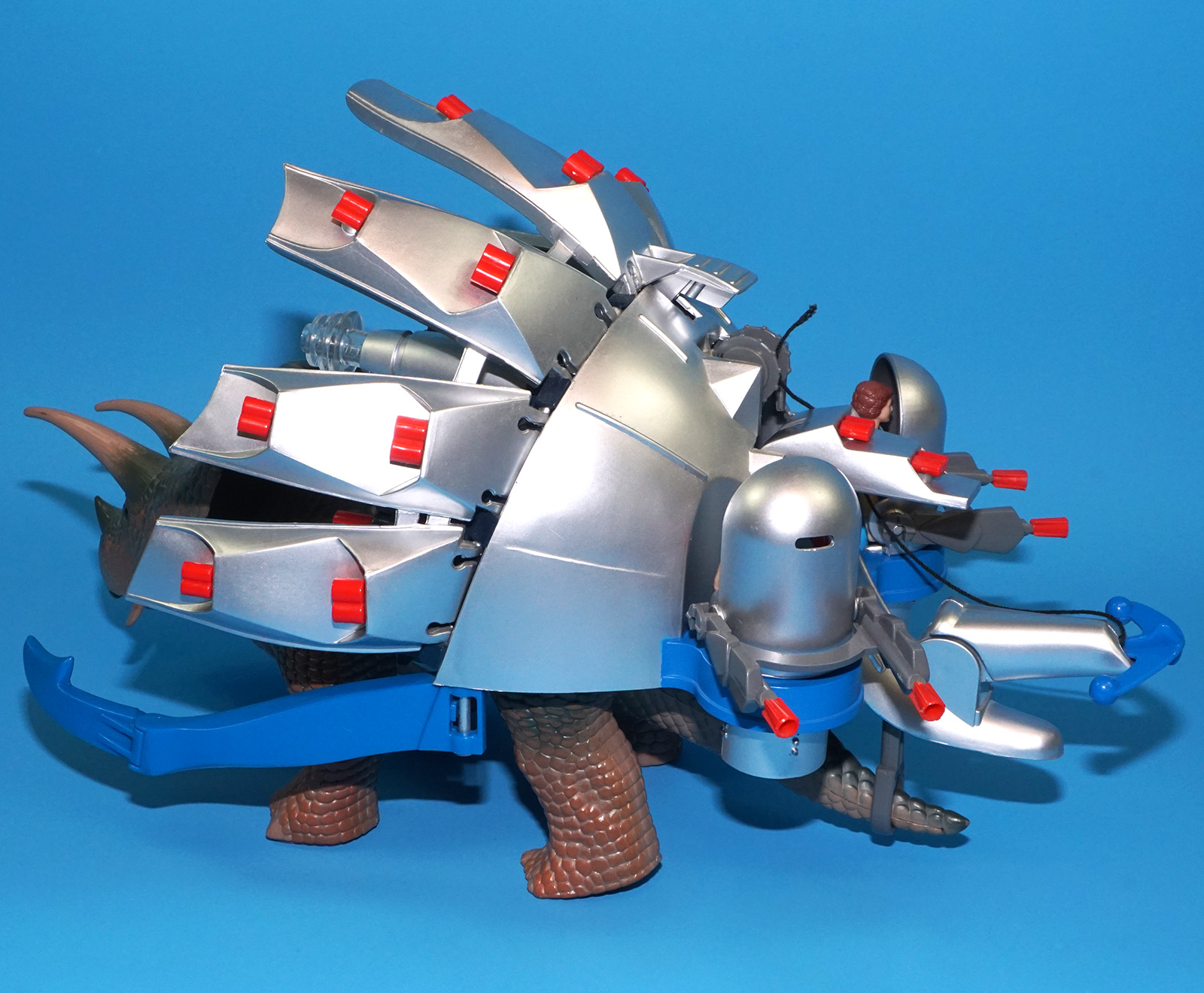 DINO RIDERS TOROSAURUS, GUNNUR & MAGNUS 100% COMPLETE 1988 TYCO WORKS! - Image 6