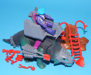 DINO RIDERS MONOCLONIUS & MAKO 100% COMPLETE 1988 TYCO READ