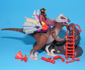 DINO RIDERS DEINONYCHUS & ANTOR 100% COMPLETE 1988 TYCO READ