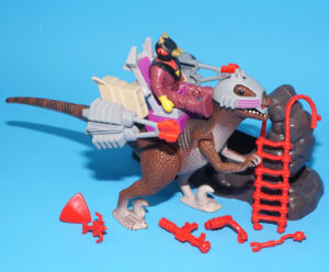 DINO RIDERS DEINONYCHUS & ANTOR 100% COMPLETE 1988 TYCO READ