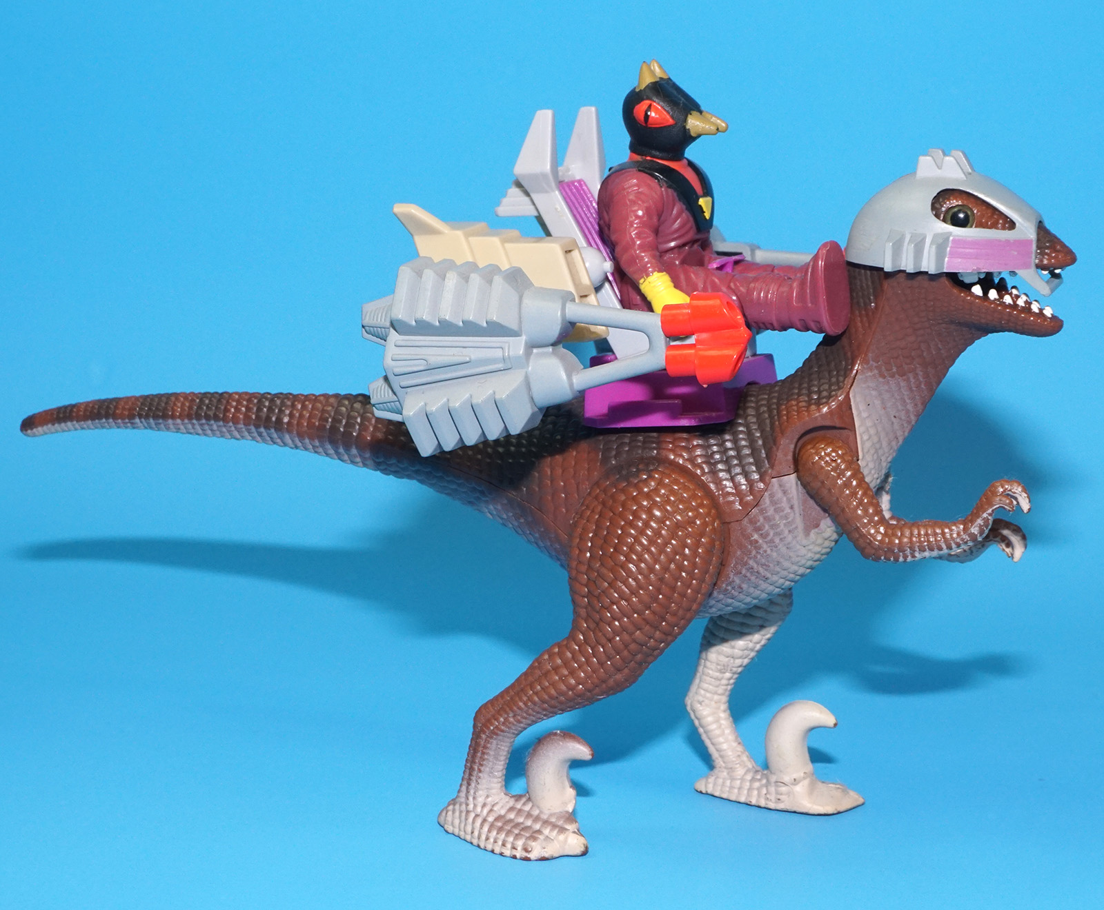 DINO RIDERS DEINONYCHUS & ANTOR 100% COMPLETE 1988 TYCO READ - Image 4