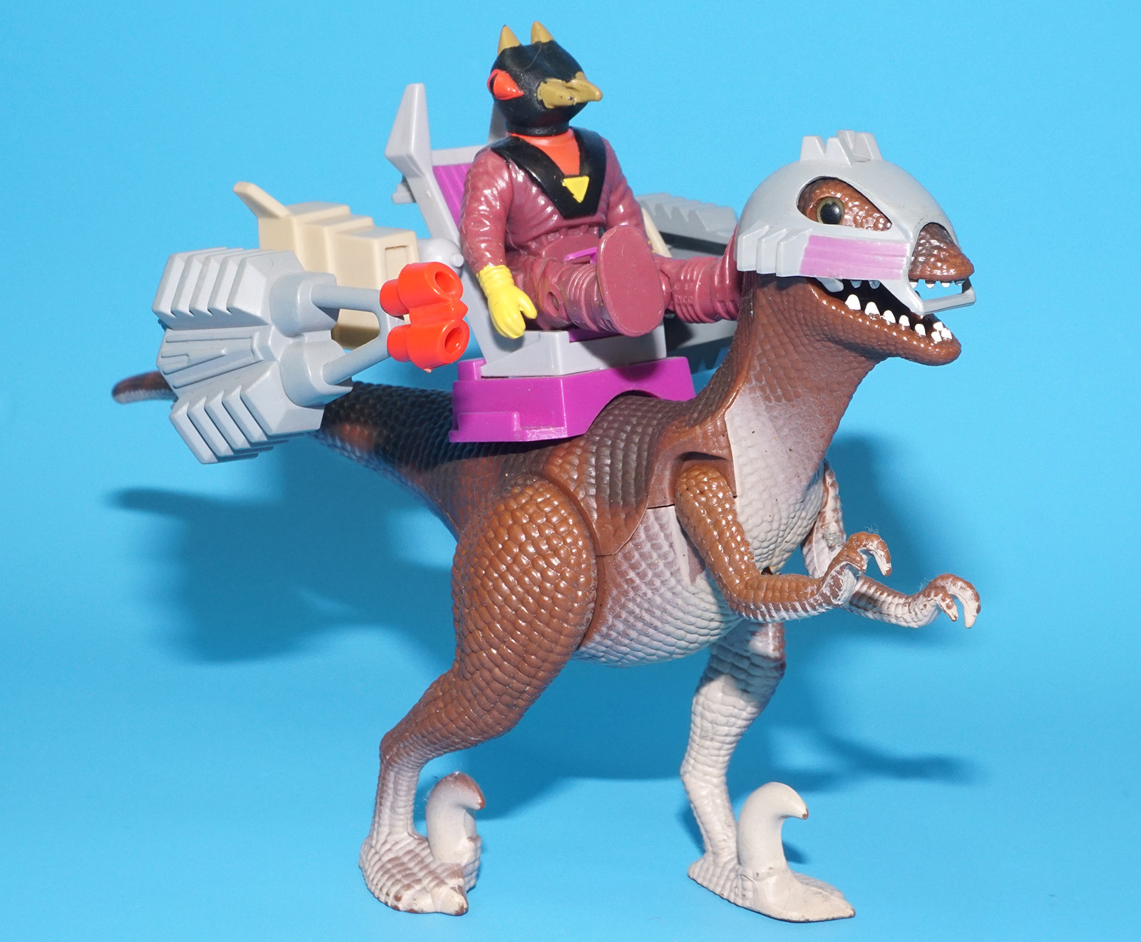 DINO RIDERS DEINONYCHUS & ANTOR 100% COMPLETE 1988 TYCO READ - Image 5