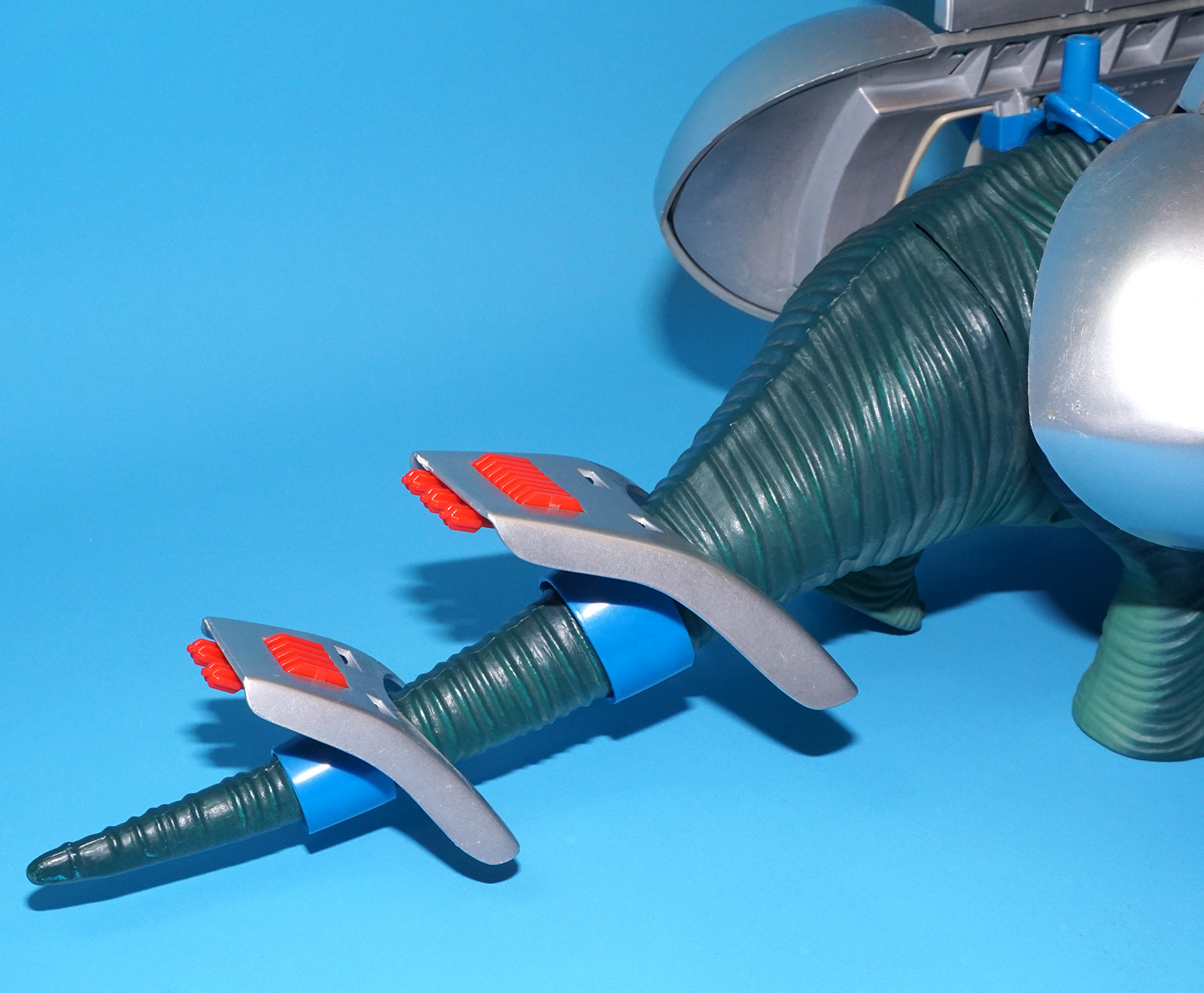 DINO RIDERS DIPLODOCUS QUESTAR MIND-ZEI & ARIES COMPLETE 1988 TYCO WORKS! - Image 10
