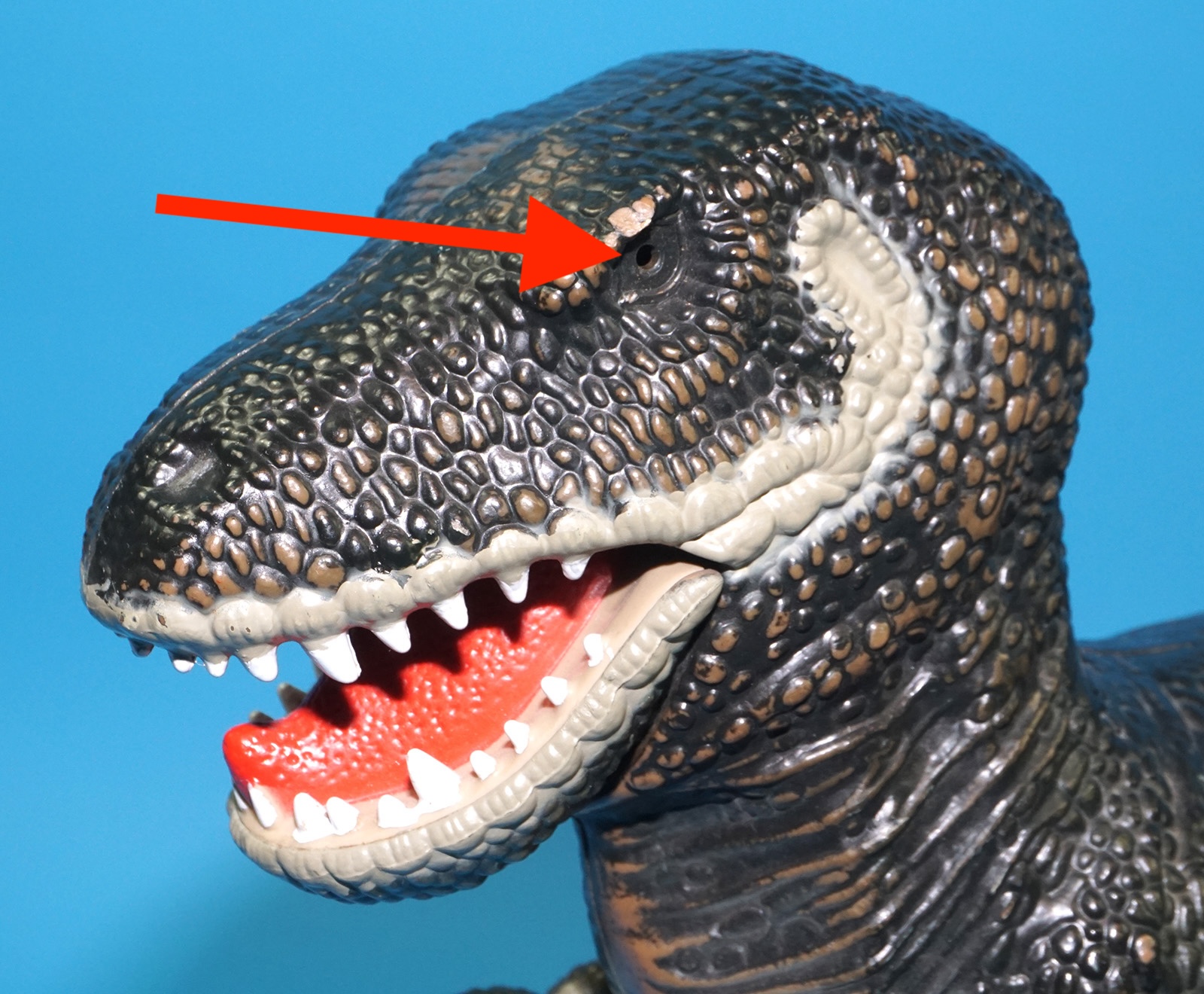 DINO RIDERS TYRANNOSAURUS REX SMITHSONIAN VARIANT 1992 TYCO READ - Image 4