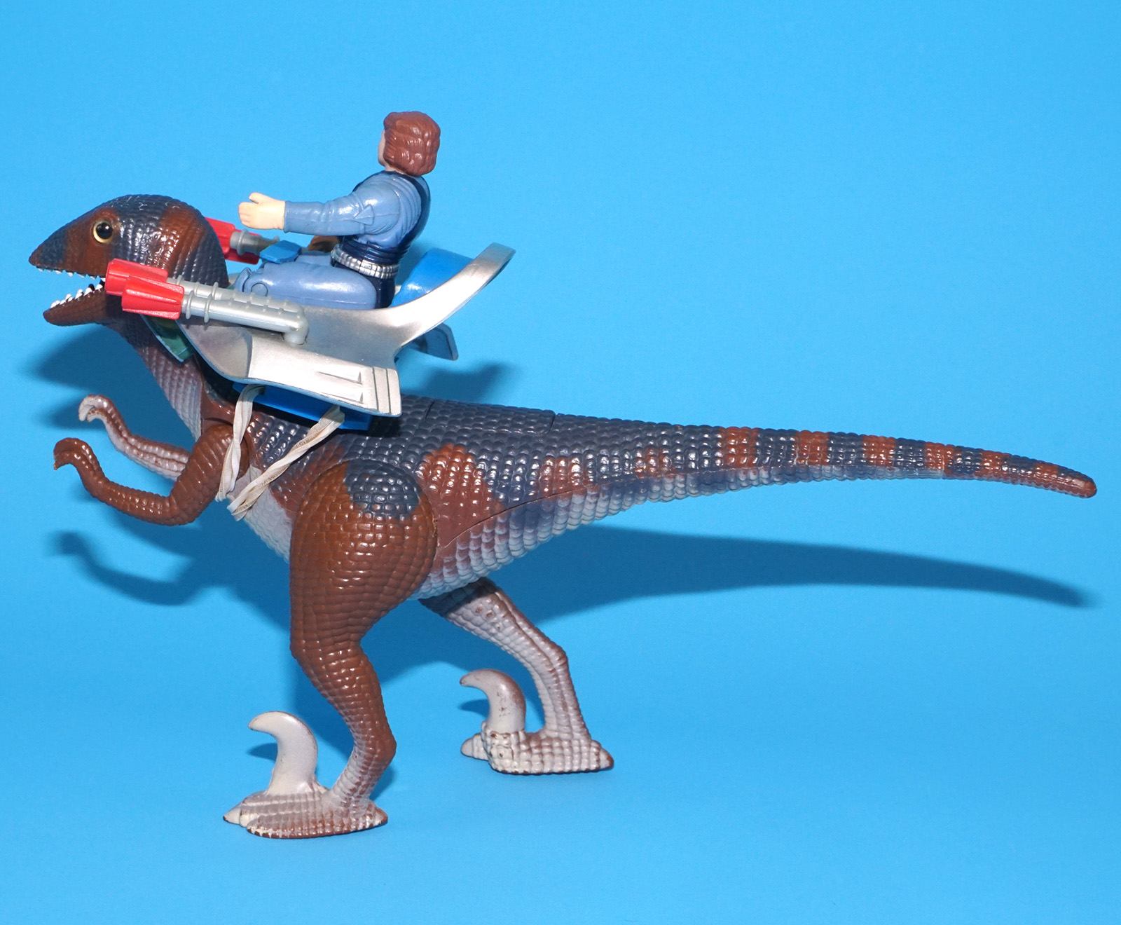 DINO RIDERS DEINONYCHUS & SKY 100% COMPLETE 1988 TYCO READ - Image 4