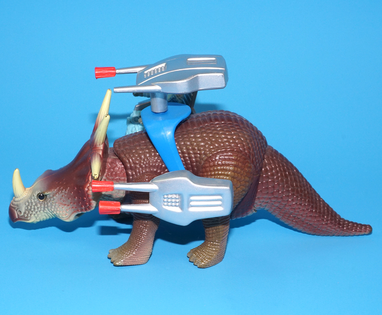 DINO RIDERS STYRACOSAURUS & TURRET 100% COMPLETE 1988 TYCO READ - Image 4