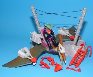 DINO RIDERS PTERANODON & RASP 99% COMPLETE 1988 TYCO READ