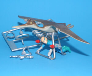 DINO RIDERS PTERODACTYL & LLAHD 100% COMPLETE 1988 TYCO