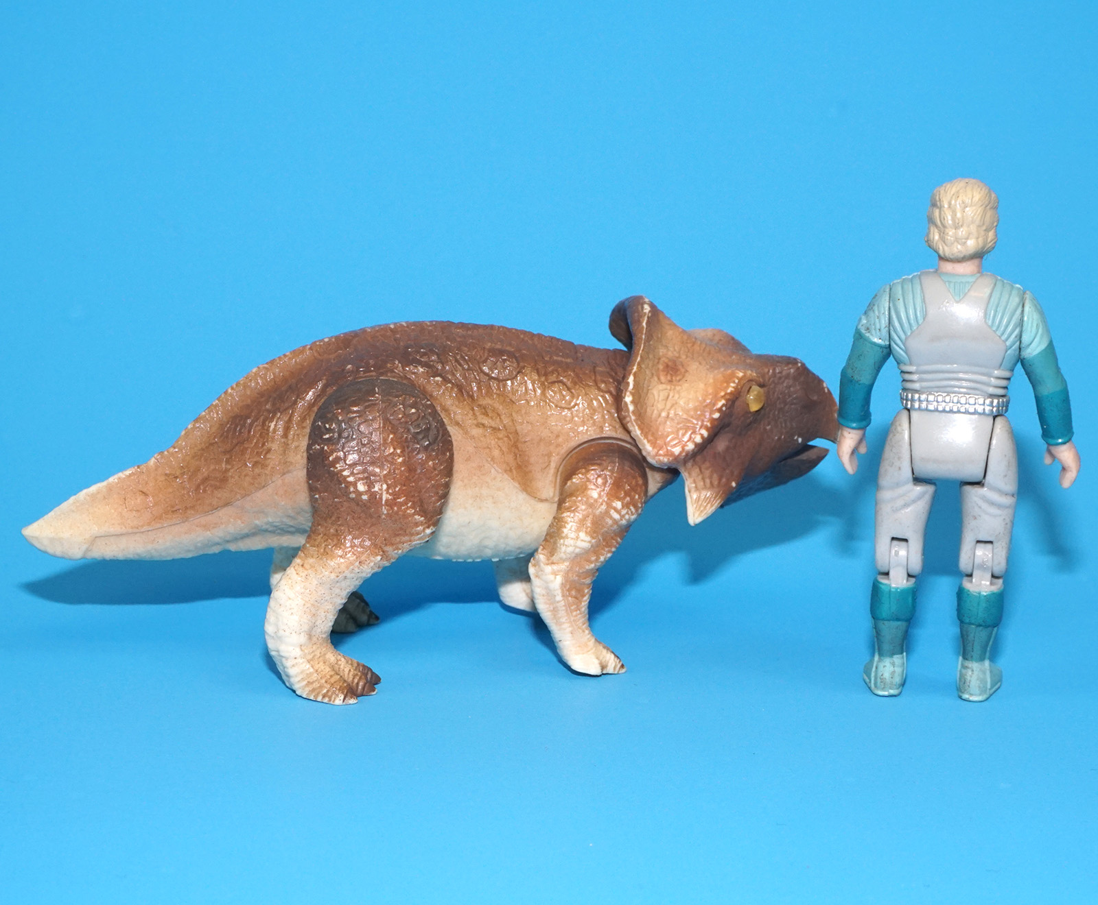 DINO RIDERS PROTOCERATOPS & KANON 100% COMPLETE 1989 TYCO - Image 6