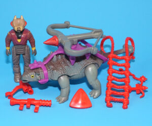 DINO RIDERS ANKYLOSAURUS & STING 100% COMPLETE 1988 TYCO