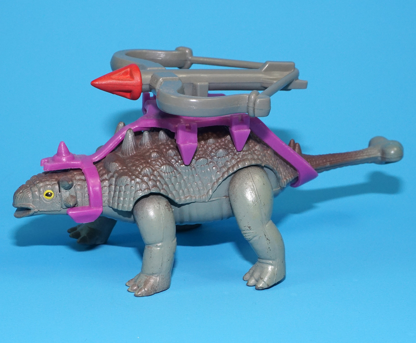 DINO RIDERS ANKYLOSAURUS & STING 100% COMPLETE 1988 TYCO - Image 4