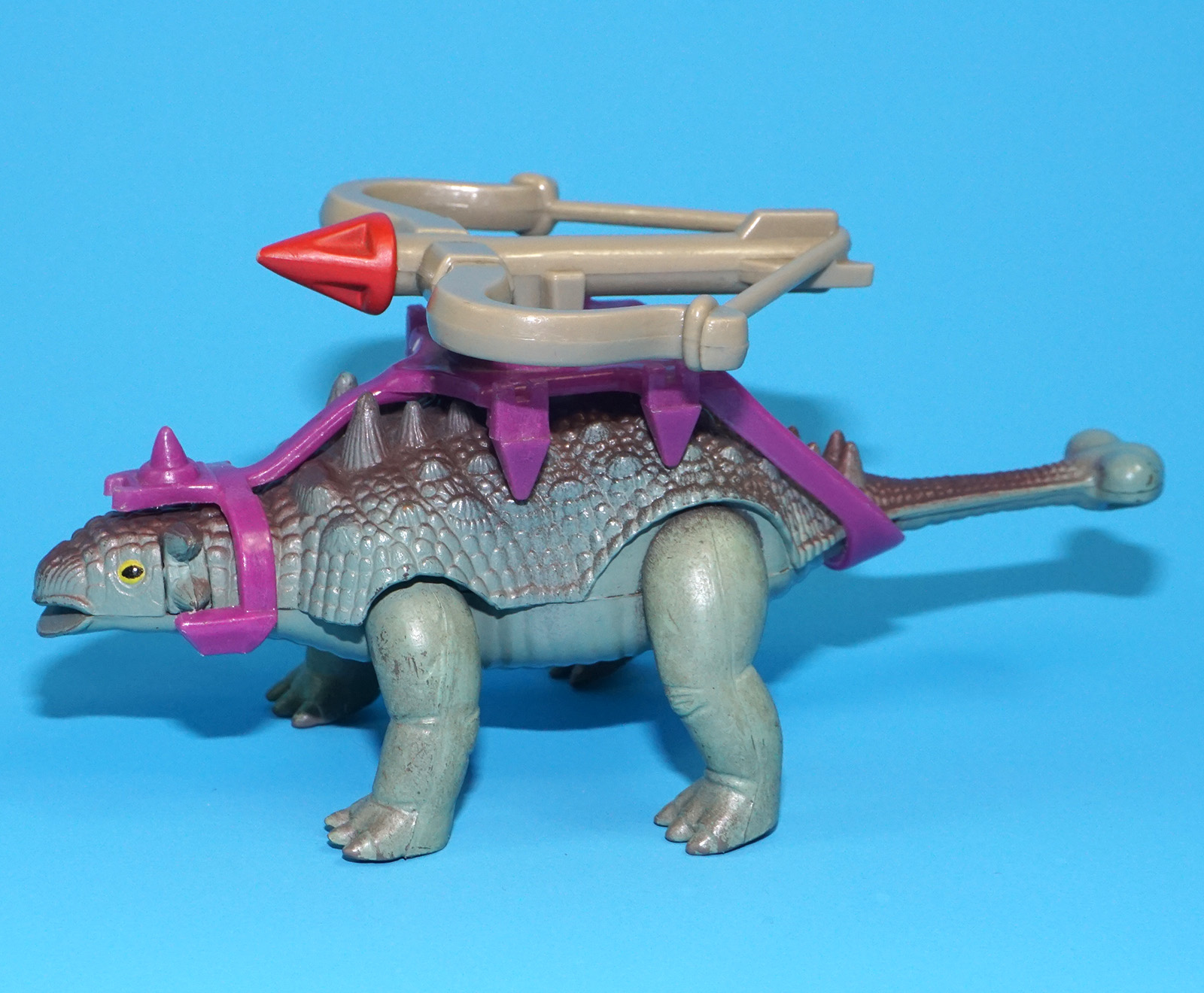 DINO RIDERS ANKYLOSAURUS & STING 100% COMPLETE 1988 TYCO - Image 4