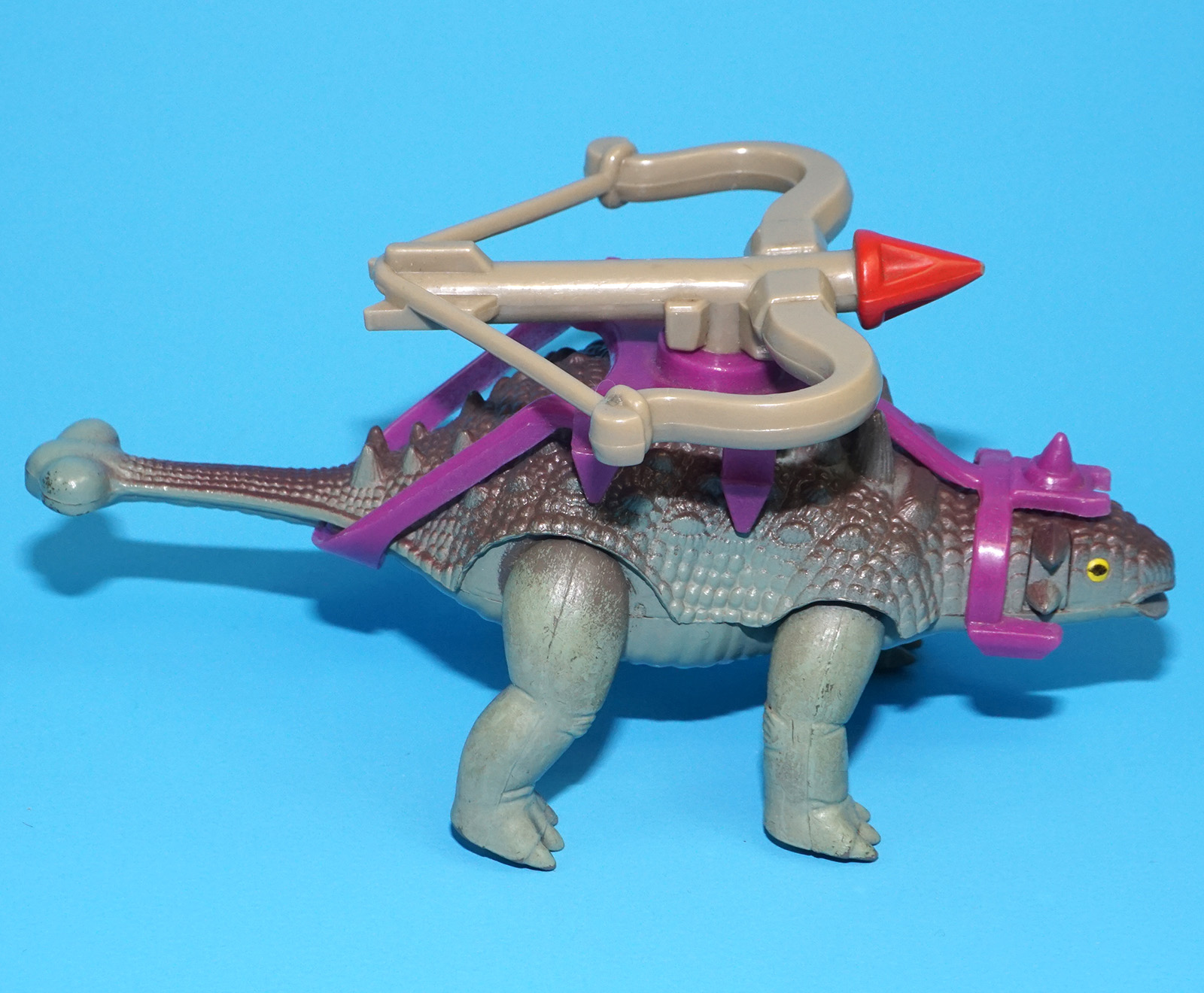 DINO RIDERS ANKYLOSAURUS & STING 100% COMPLETE 1988 TYCO - Image 5