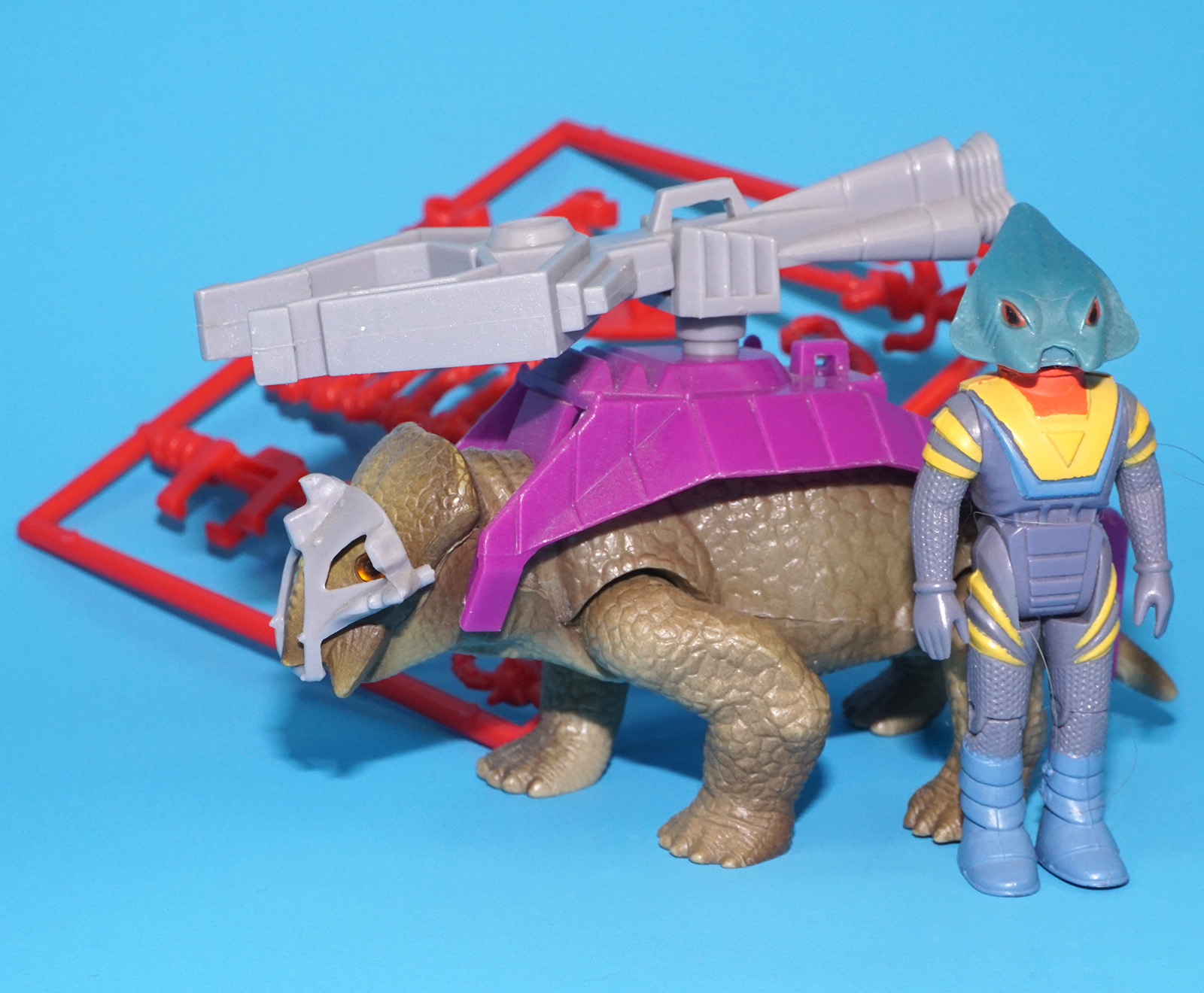 DINO RIDERS PLACERIAS & SKATE 100% COMPLETE 1989 TYCO - Image 3