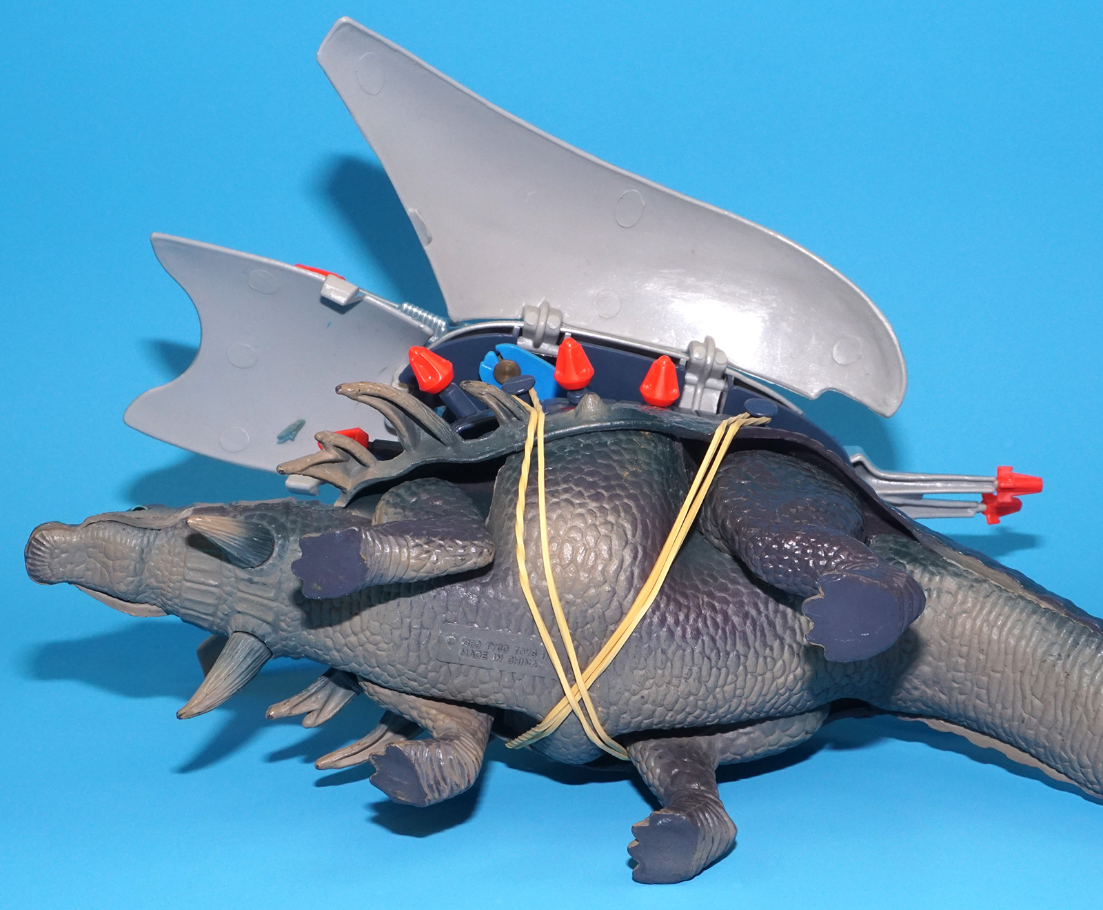 DINO RIDERS EDMONTONIA & AXIS 100% COMPLETE 1988 TYCO WORKS! - Image 10