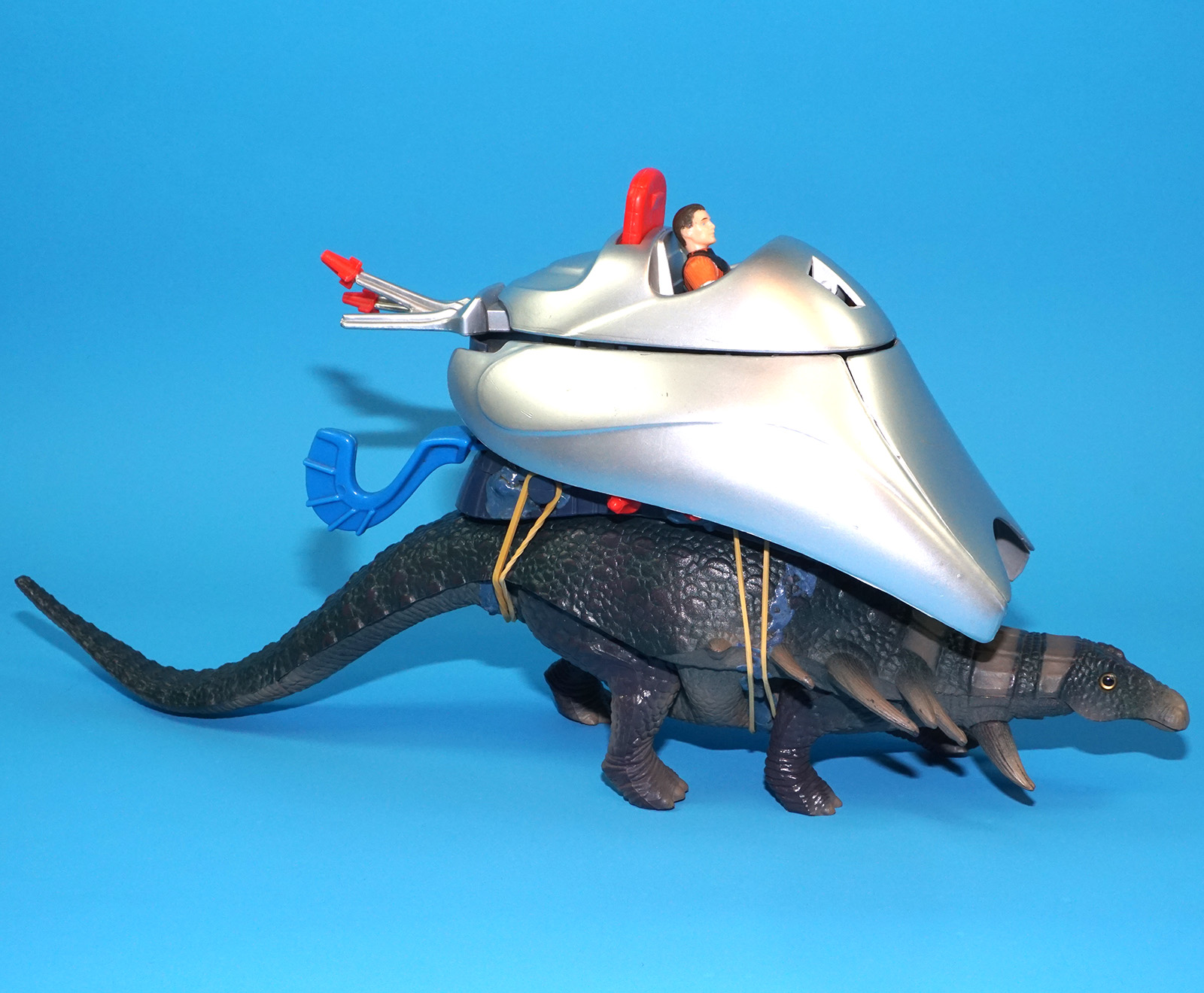 DINO RIDERS EDMONTONIA & AXIS NOT COMPLETE 1988 TYCO WORKS!