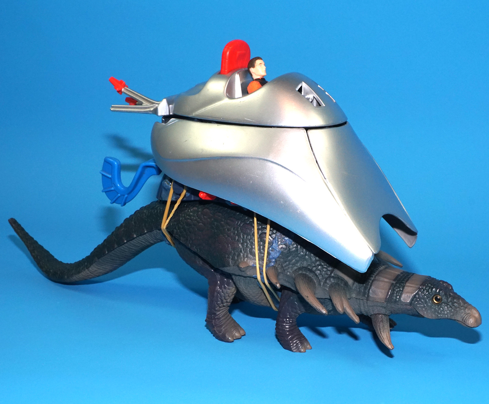 DINO RIDERS EDMONTONIA & AXIS NOT COMPLETE 1988 TYCO WORKS! - Image 3