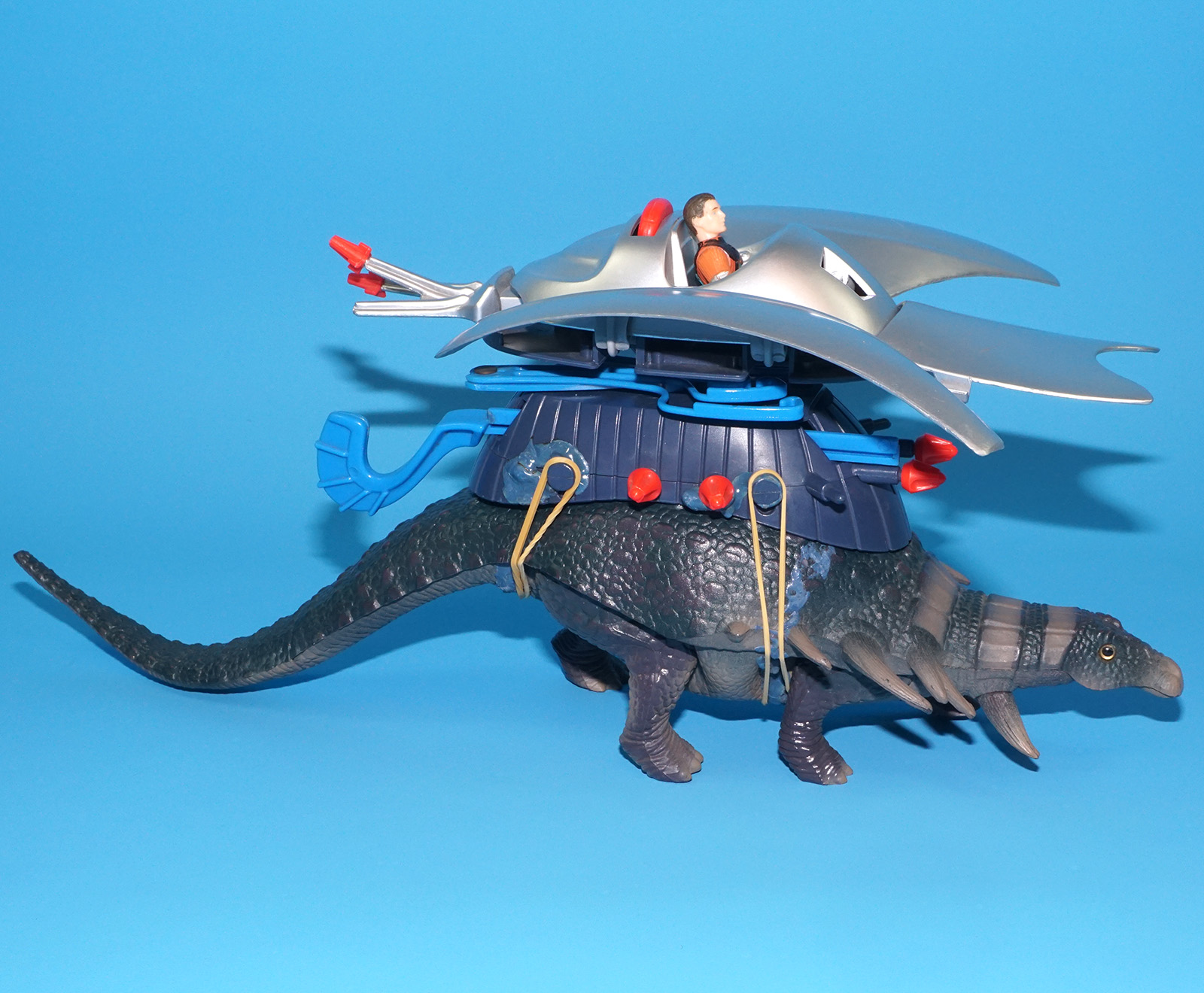 DINO RIDERS EDMONTONIA & AXIS NOT COMPLETE 1988 TYCO WORKS! - Image 4