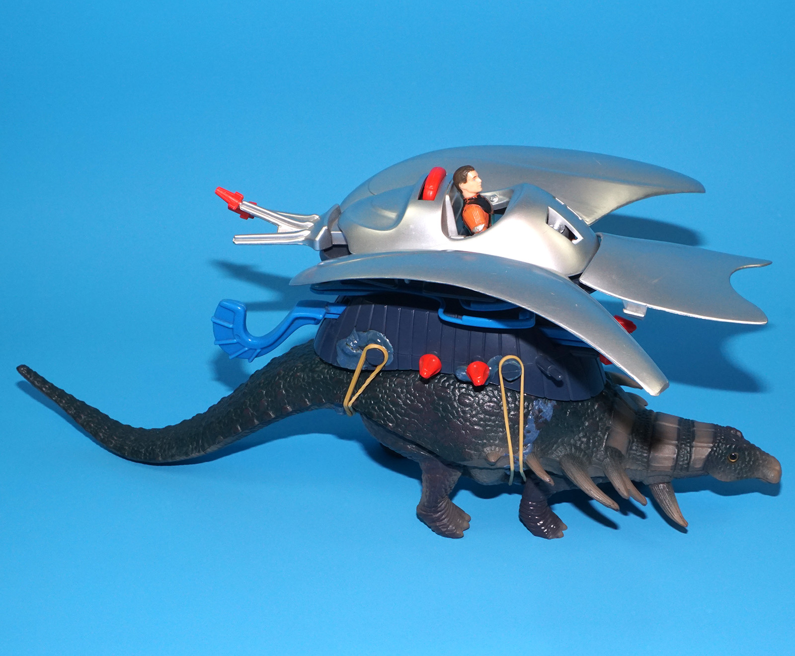 DINO RIDERS EDMONTONIA & AXIS NOT COMPLETE 1988 TYCO WORKS! - Image 5