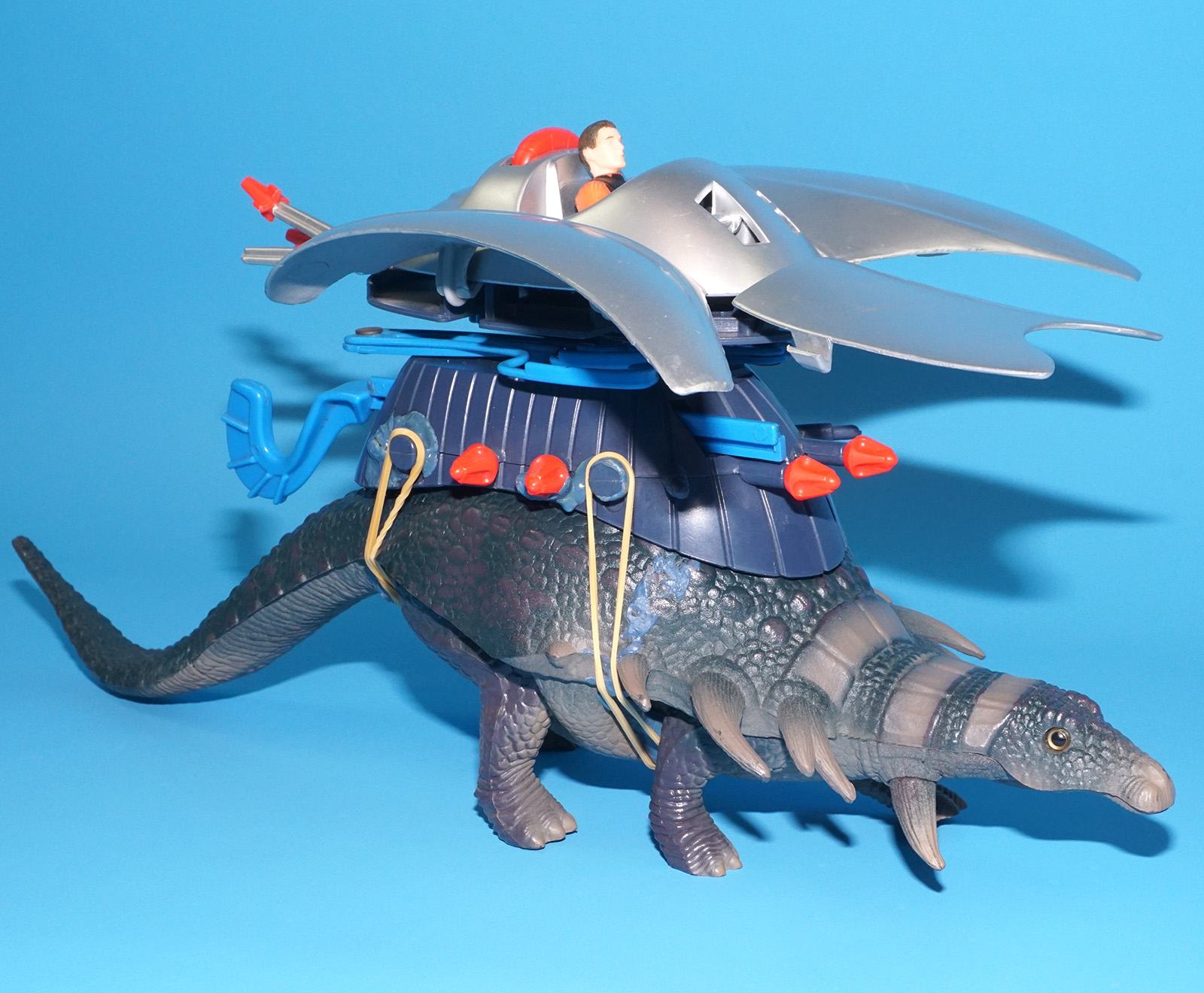 DINO RIDERS EDMONTONIA & AXIS NOT COMPLETE 1988 TYCO WORKS! - Image 6