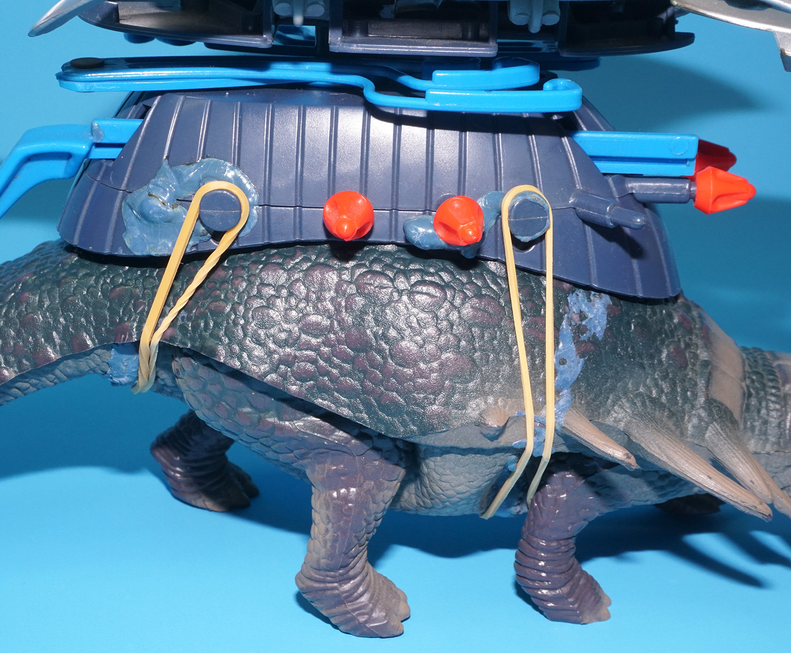 DINO RIDERS EDMONTONIA & AXIS NOT COMPLETE 1988 TYCO WORKS! - Image 7