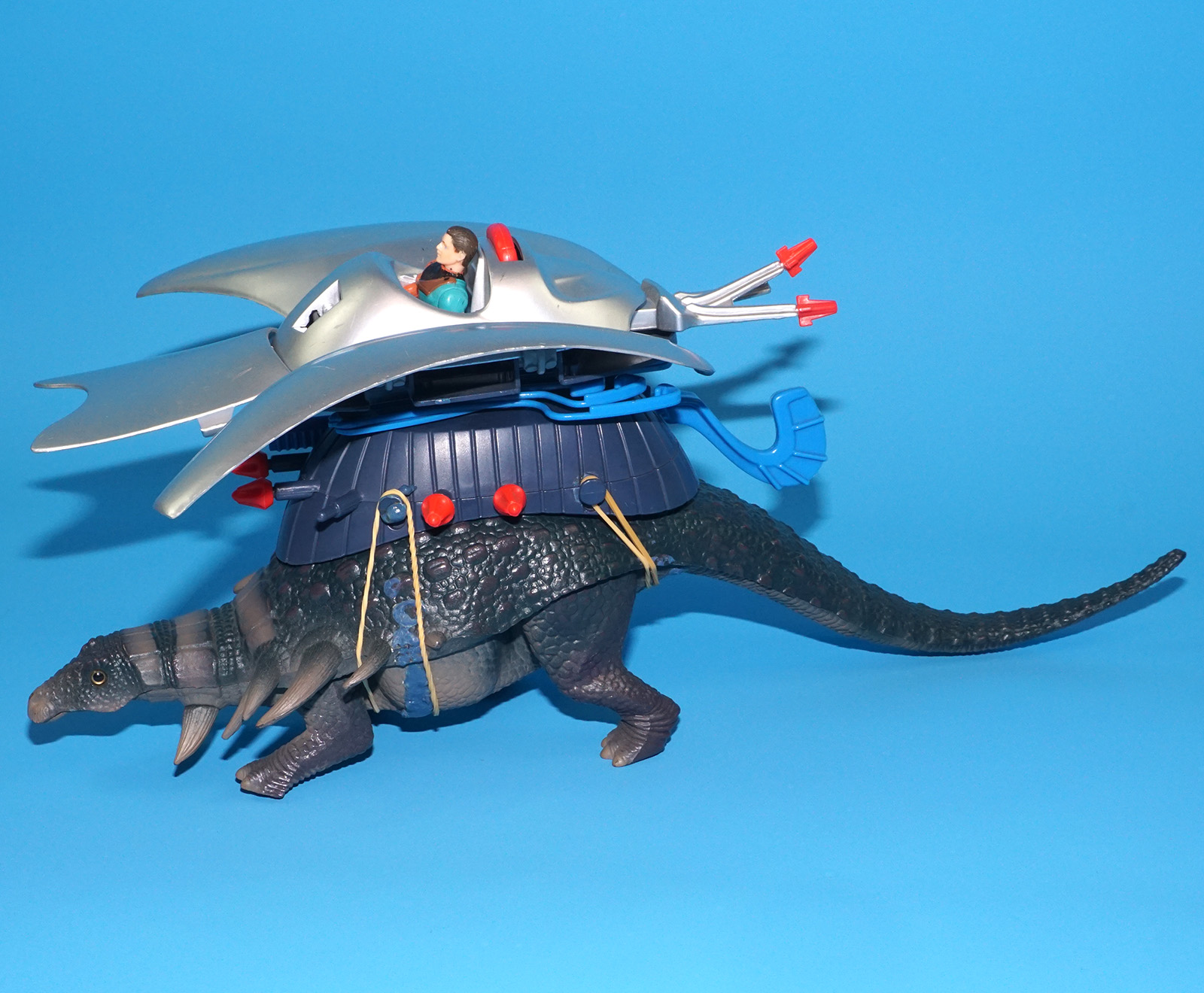 DINO RIDERS EDMONTONIA & AXIS NOT COMPLETE 1988 TYCO WORKS! - Image 10