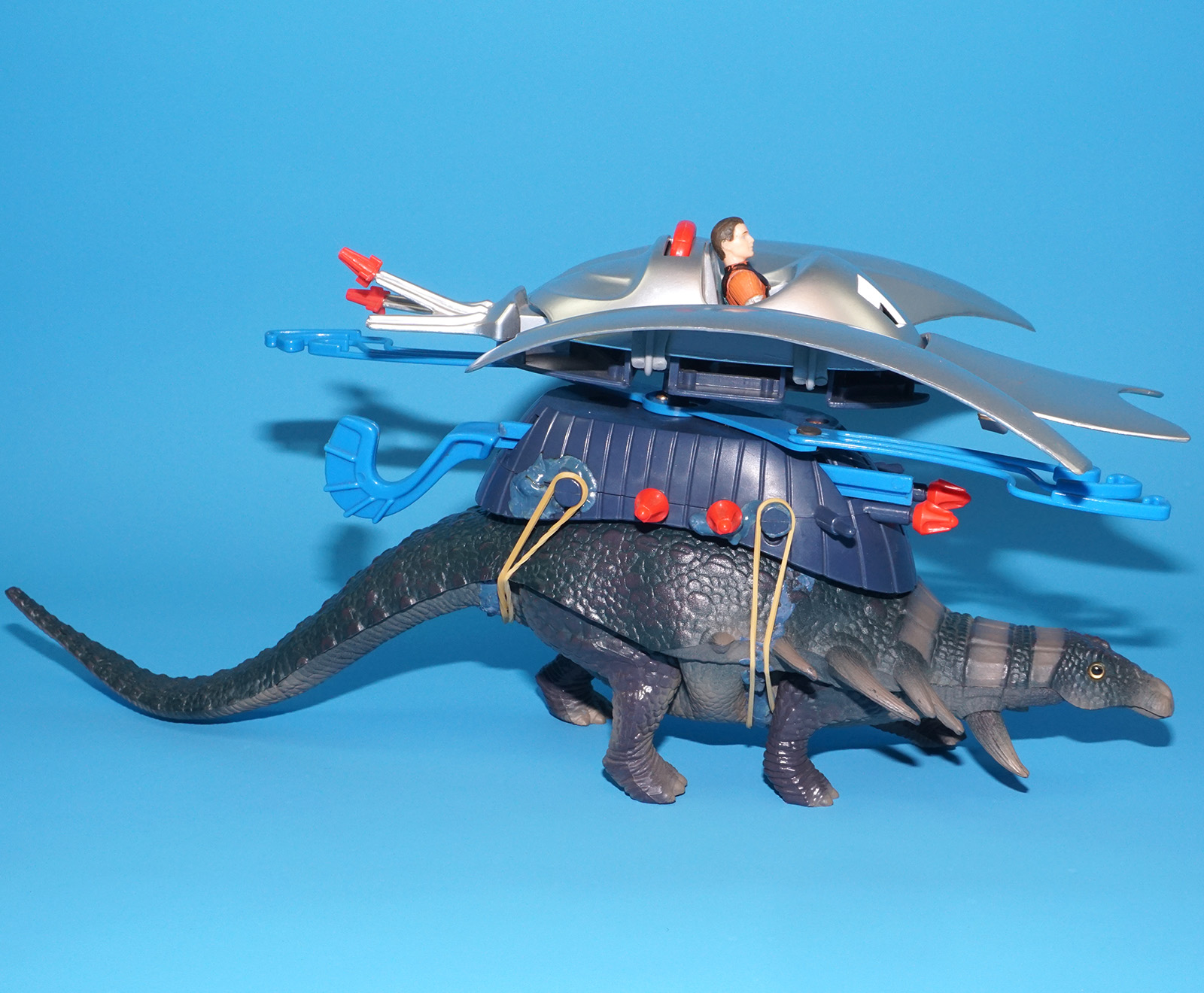 DINO RIDERS EDMONTONIA & AXIS NOT COMPLETE 1988 TYCO WORKS! - Image 14