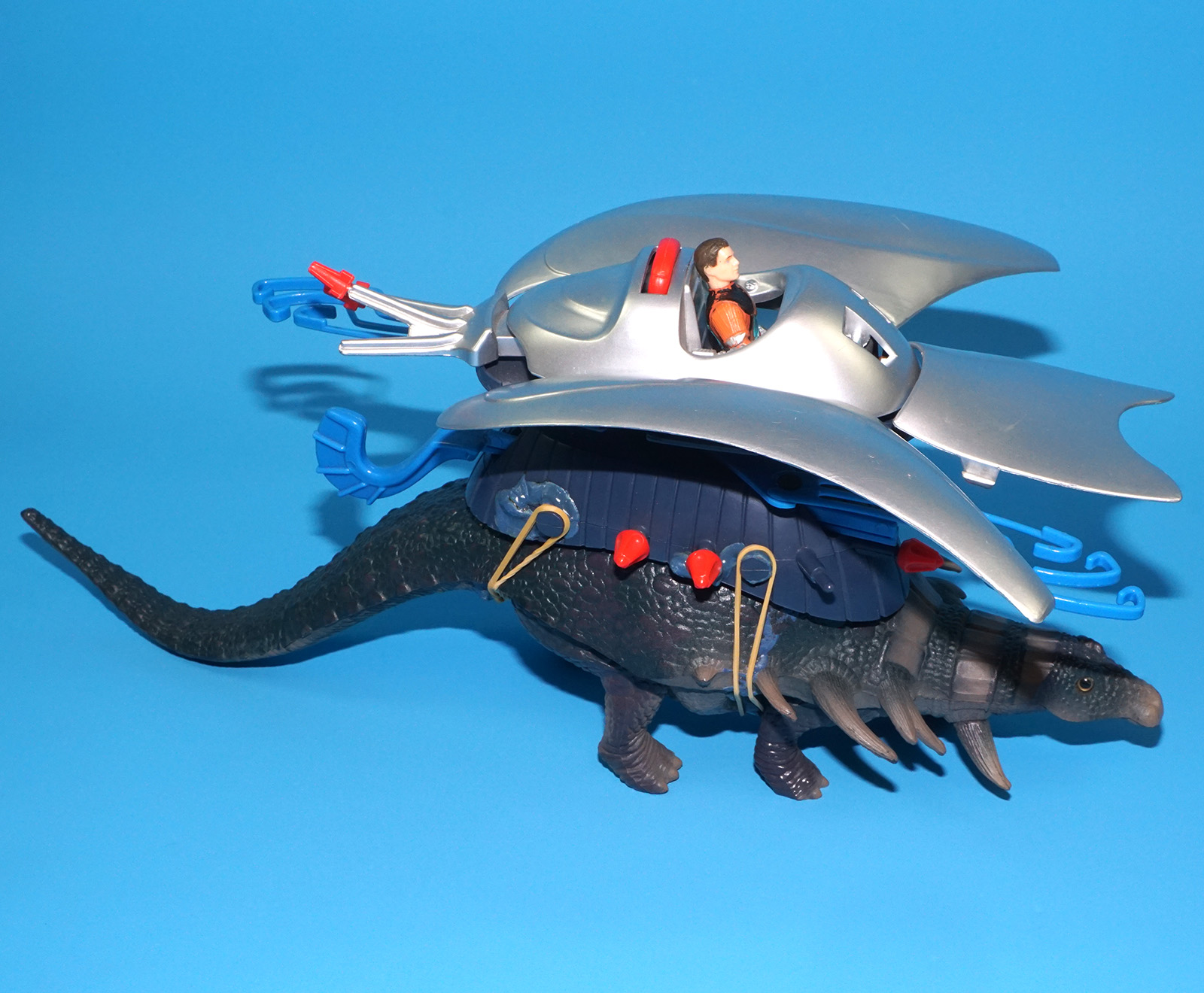 DINO RIDERS EDMONTONIA & AXIS NOT COMPLETE 1988 TYCO WORKS! - Image 15