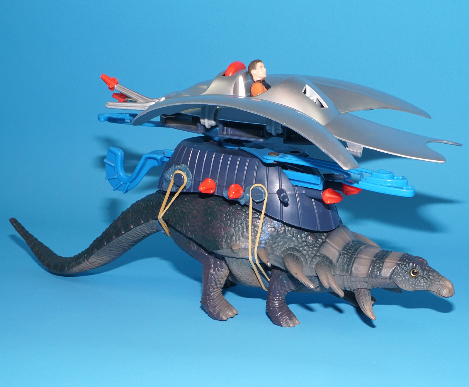 DINO RIDERS EDMONTONIA & AXIS NOT COMPLETE 1988 TYCO WORKS! - Image 16