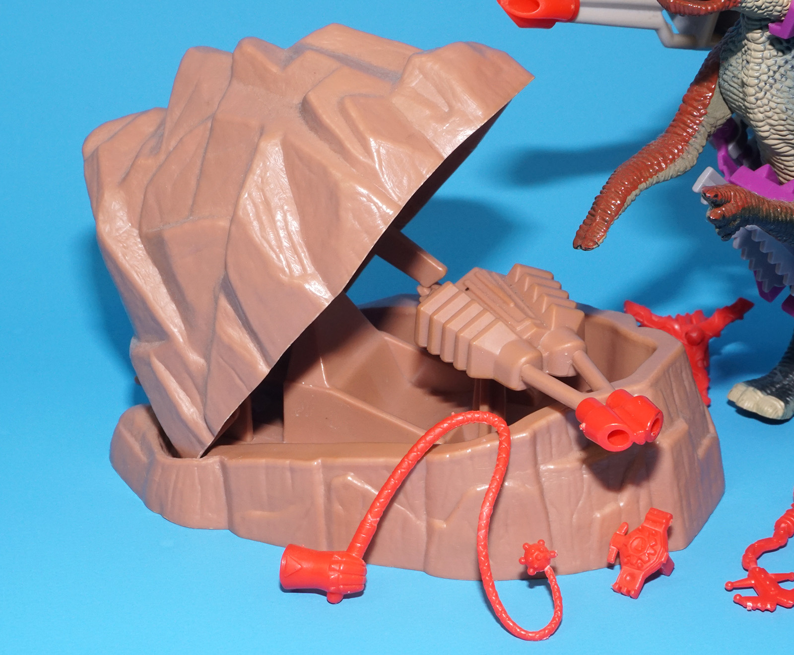 DINO RIDERS SAUROLOPHUS & LOKUS 100% COMPLETE 1989 TYCO - Image 5