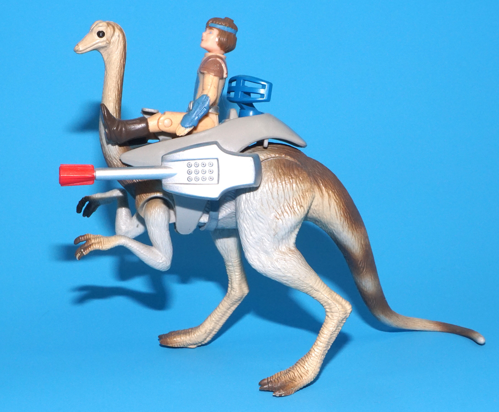 DINO RIDERS STRUTHIOMIMUS & NIMBUS 100% COMPLETE 1989 TYCO - Image 4