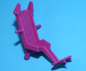 DINO RIDERS ORIGINAL SPARE PART KENTROSAURUS GUNNER SEAT 1989 TYCO