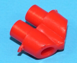 DINO RIDERS ORIGINAL SPARE PART DEINONYCHUS MONOCLONIUS PTERANODON GUN TIP 1988 TYCO