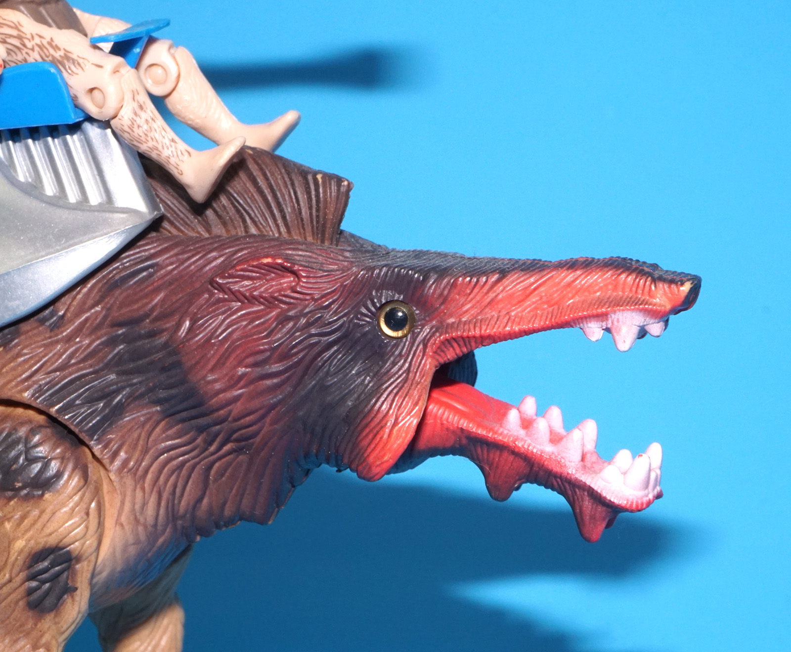 DINO RIDERS ICE AGE KILLER WART HOG & ZAR NEAR COMPLETE 1990 TYCO - Image 3