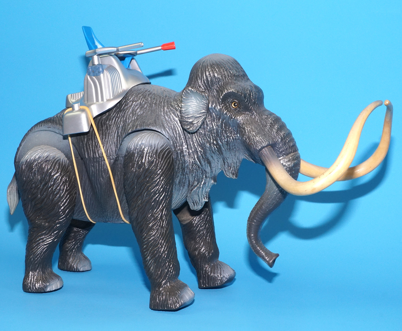 DINO RIDERS ICE AGE WOOLY MAMMOTH NOT COMPLETE 1990 TYCO READ - Image 3