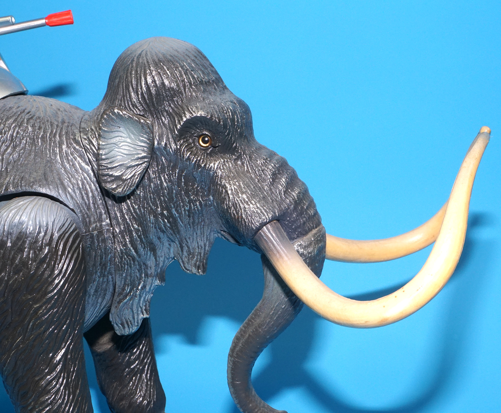 DINO RIDERS ICE AGE WOOLY MAMMOTH NOT COMPLETE 1990 TYCO READ - Image 4