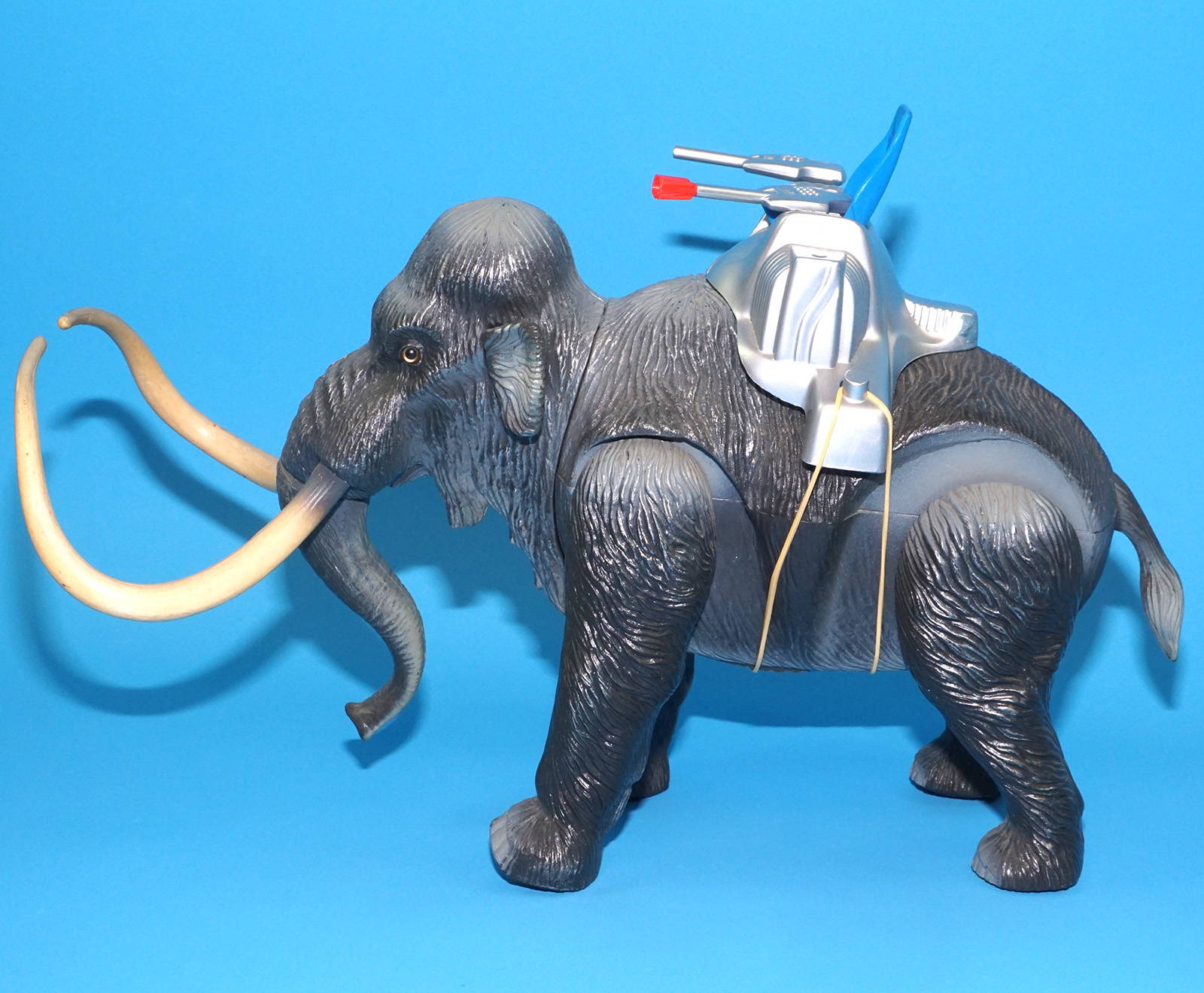 DINO RIDERS ICE AGE WOOLY MAMMOTH NOT COMPLETE 1990 TYCO READ - Image 5