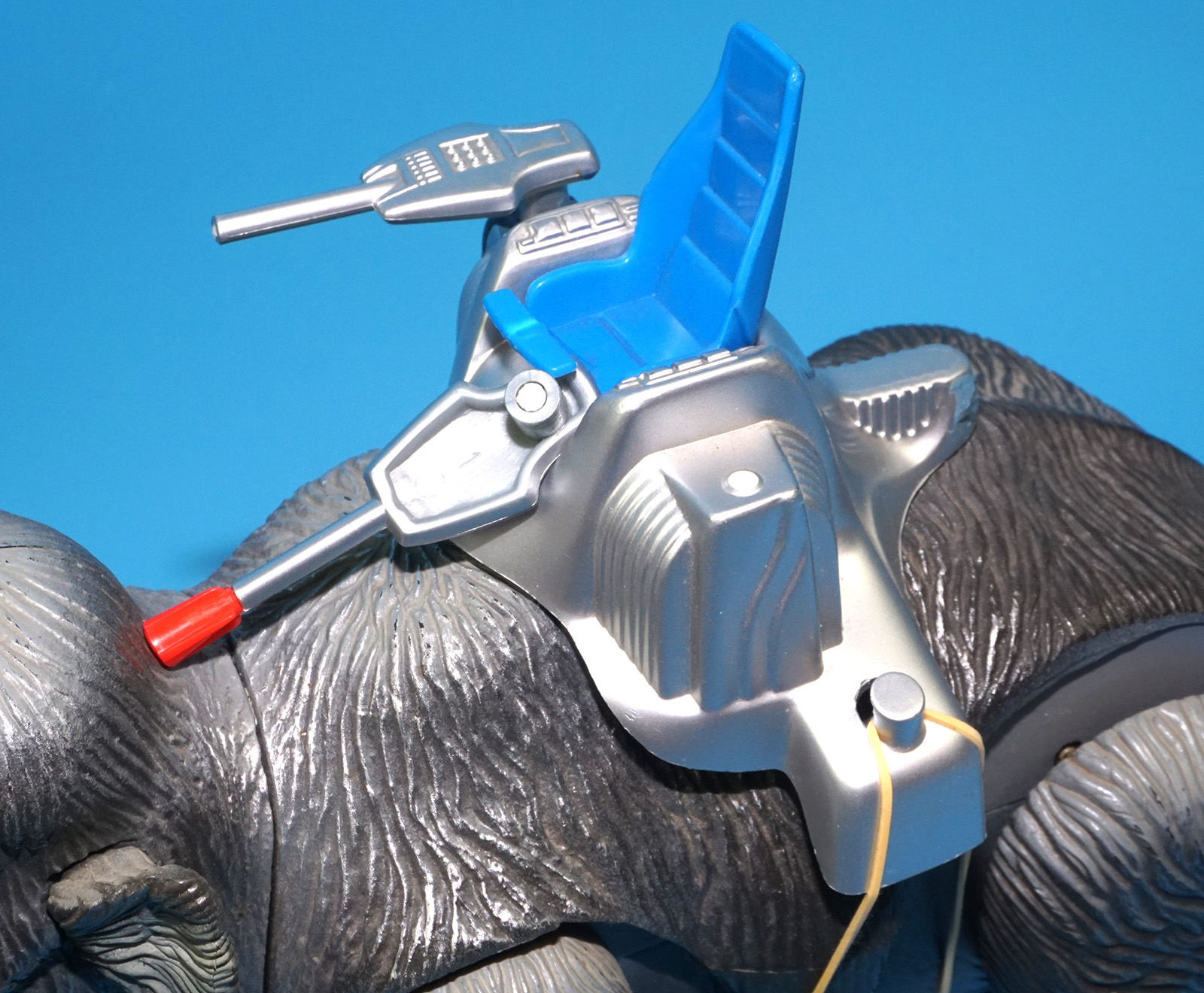 DINO RIDERS ICE AGE WOOLY MAMMOTH NOT COMPLETE 1990 TYCO READ - Image 7