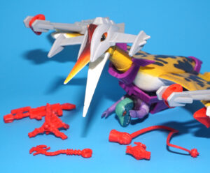 DINO RIDERS SERIES 3 QUETZALCOATLUS & ALGAR NEAR COMPLETE 1988 TYCO