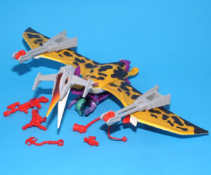 DINO RIDERS SERIES 3 QUETZALCOATLUS & ALGAR NEAR COMPLETE 1988 TYCO