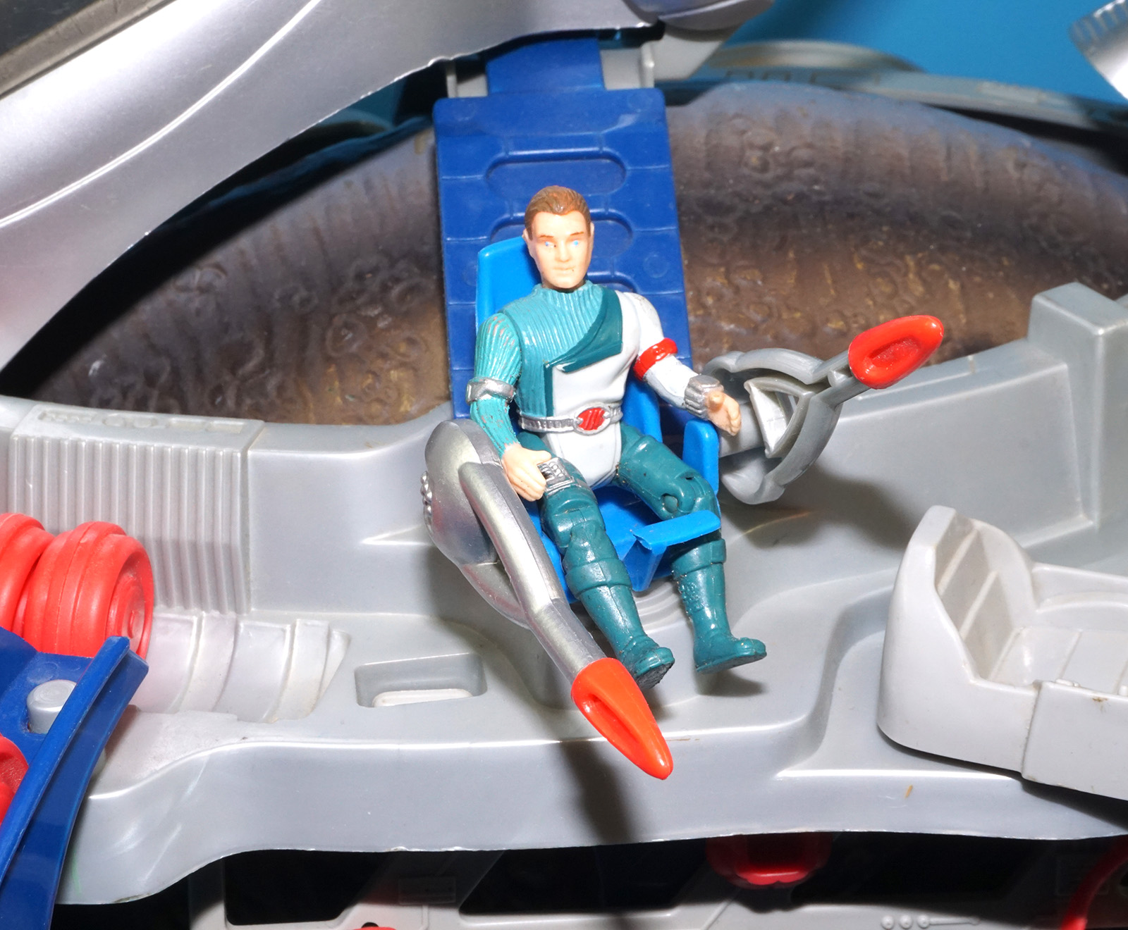 DINO RIDERS BRONTOSAURUS & ION NEAR COMPLETE 1989 TYCO READ - Image 10