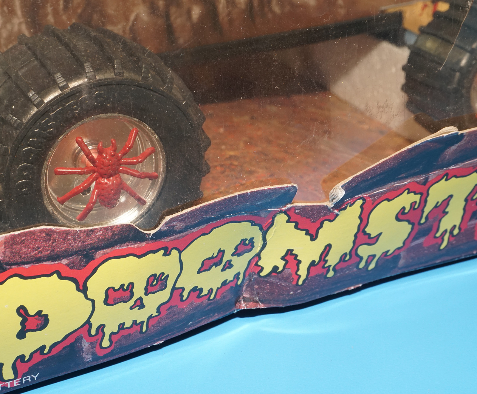 DOOMSTERS BATTERY OP MONSTER CAR MELTDOWN 100% COMPLETE MIB US BOX 1986 VECTOR INTERCONTINENTAL HORROR TOY WORKS! - Image 11